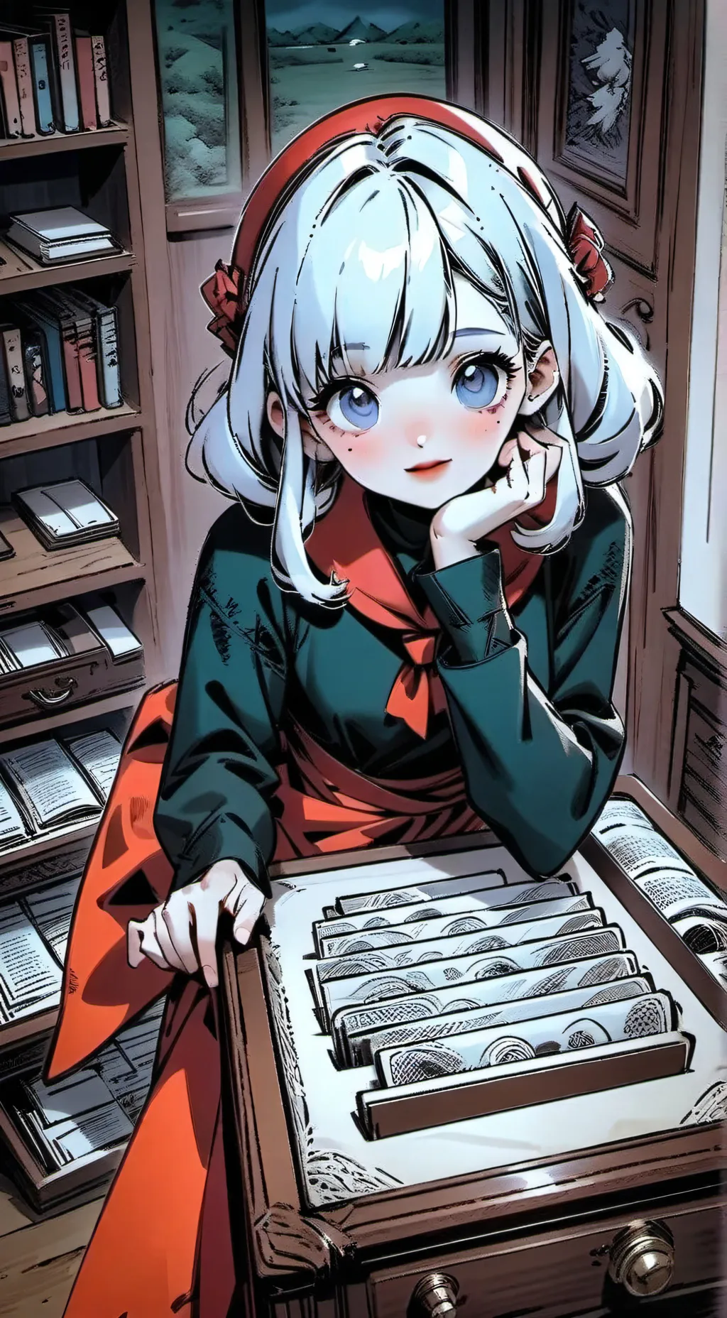 ai character: Rosa background