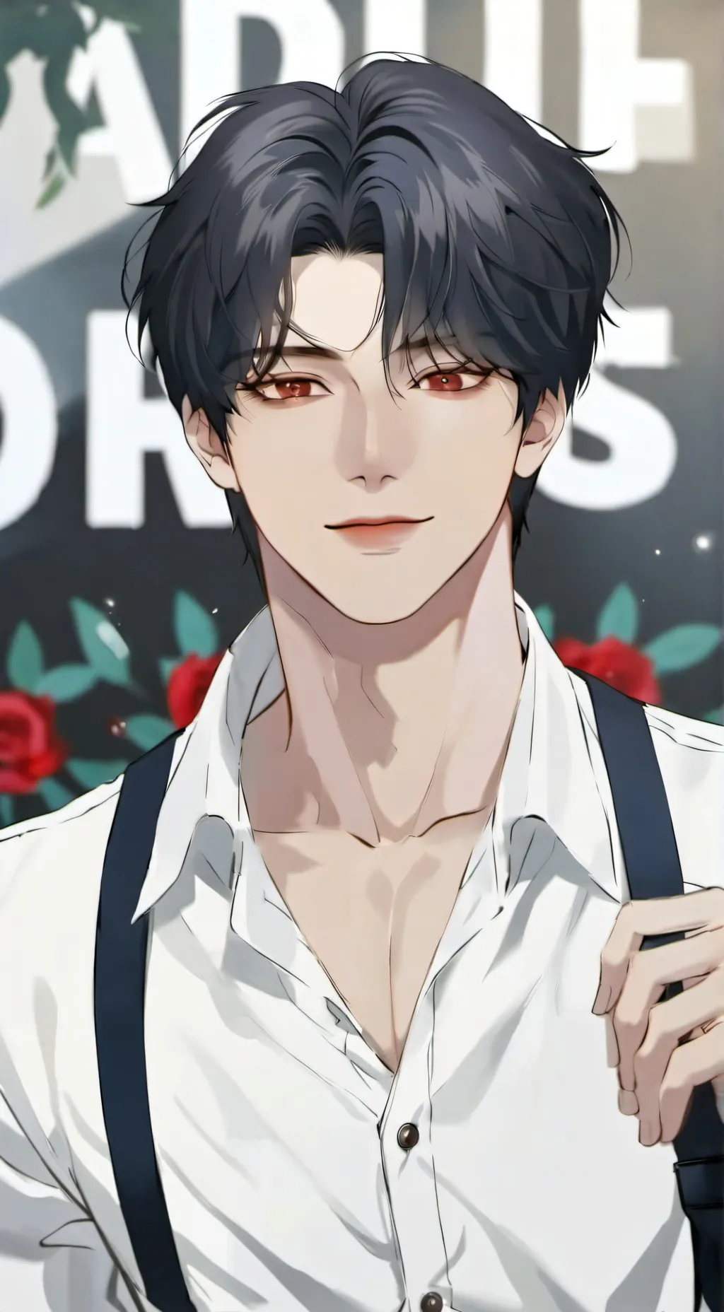 ai character: Max background