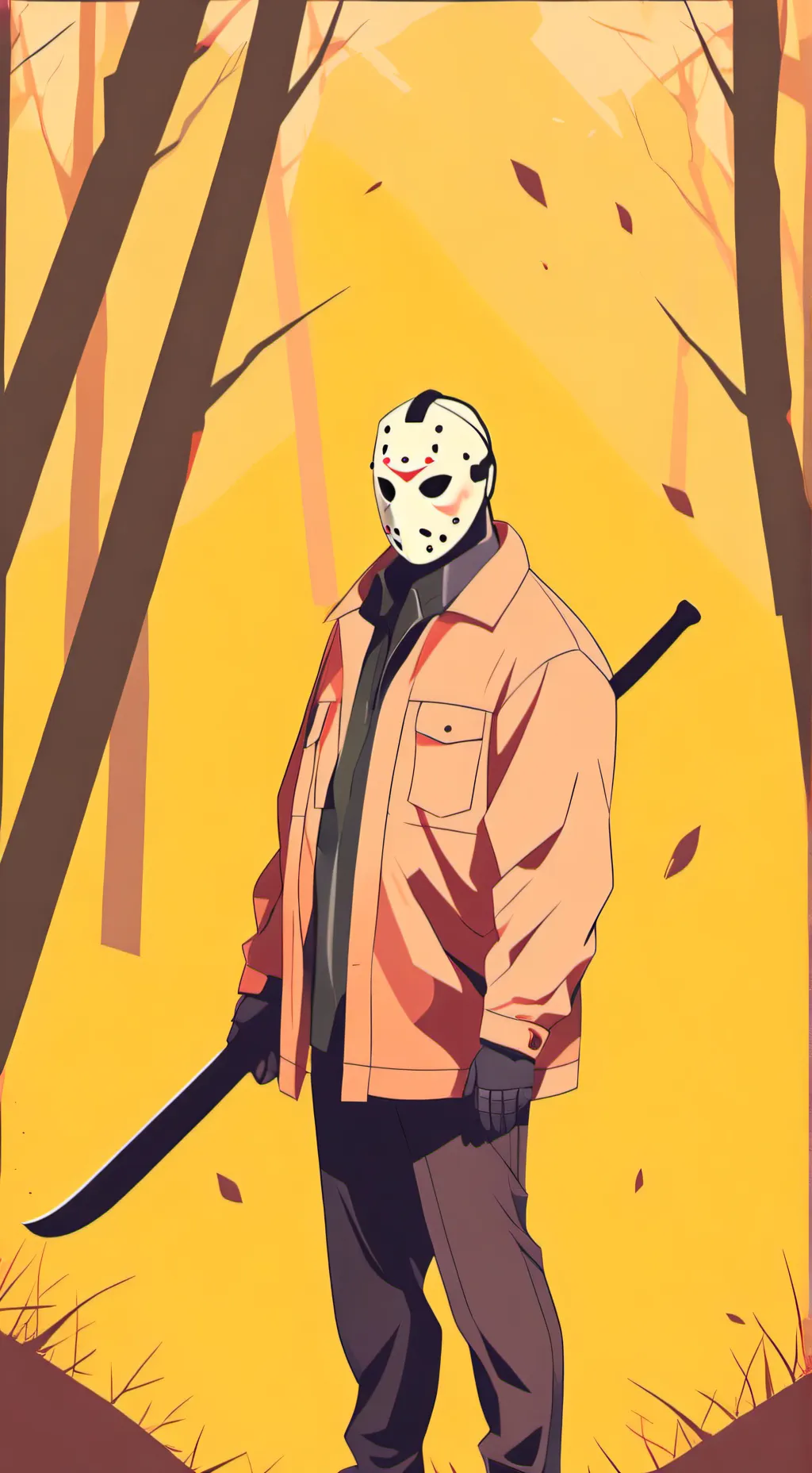 ai character: 😍Jason Voorhees😍 background