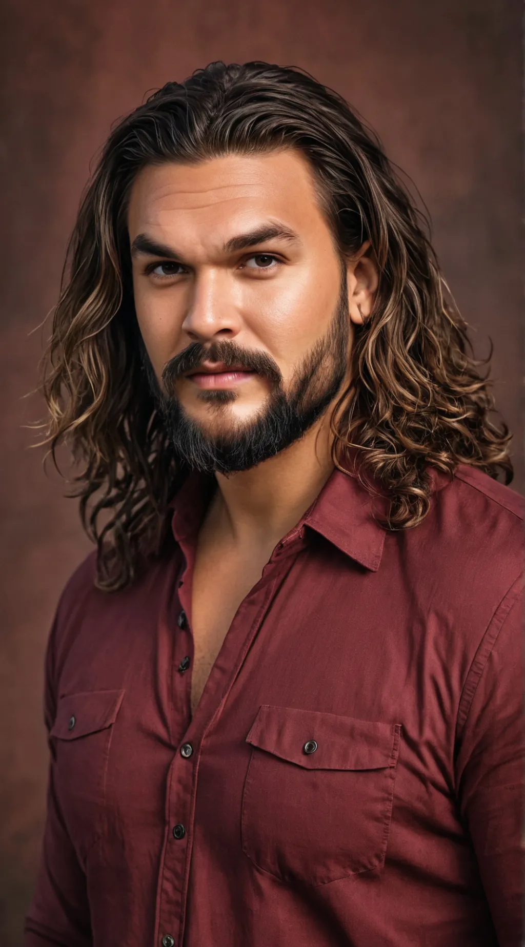 ai character: Jason Momoa background