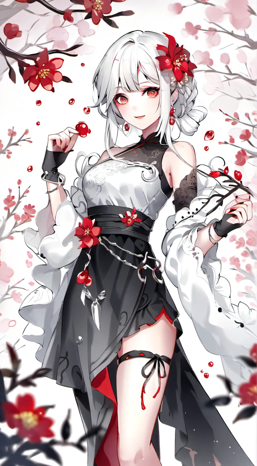 ai character: Shiroimi background