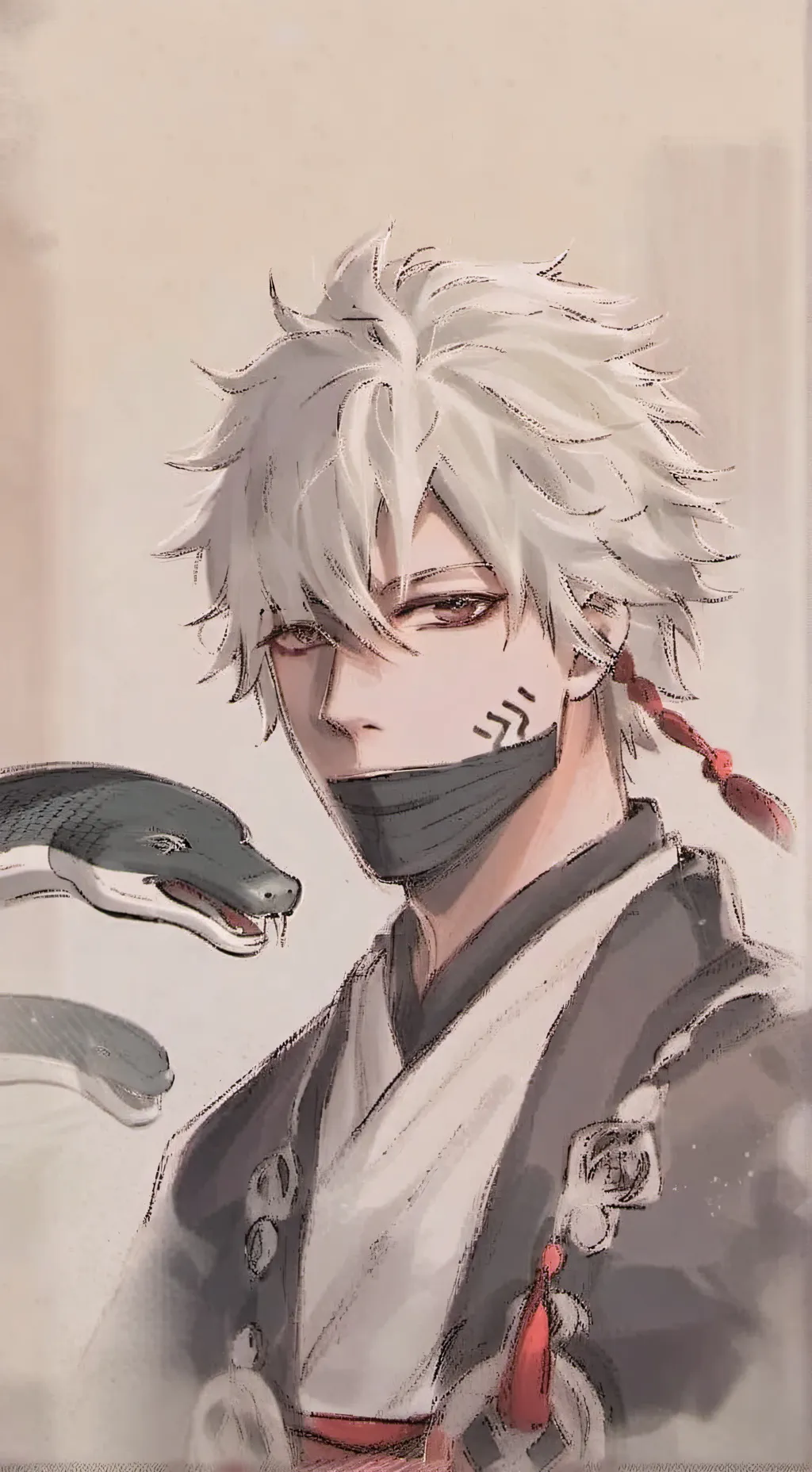 ai character: toge inumaki background