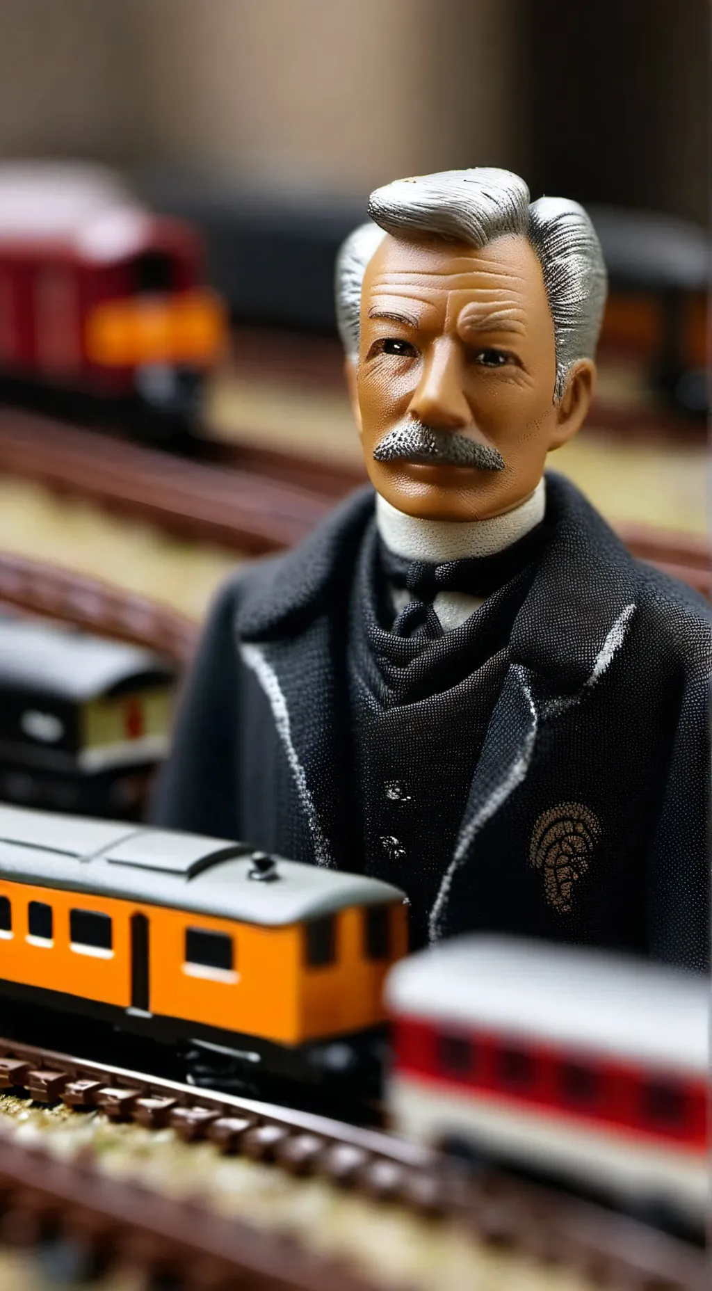 ai character: Railmaster Reginald background