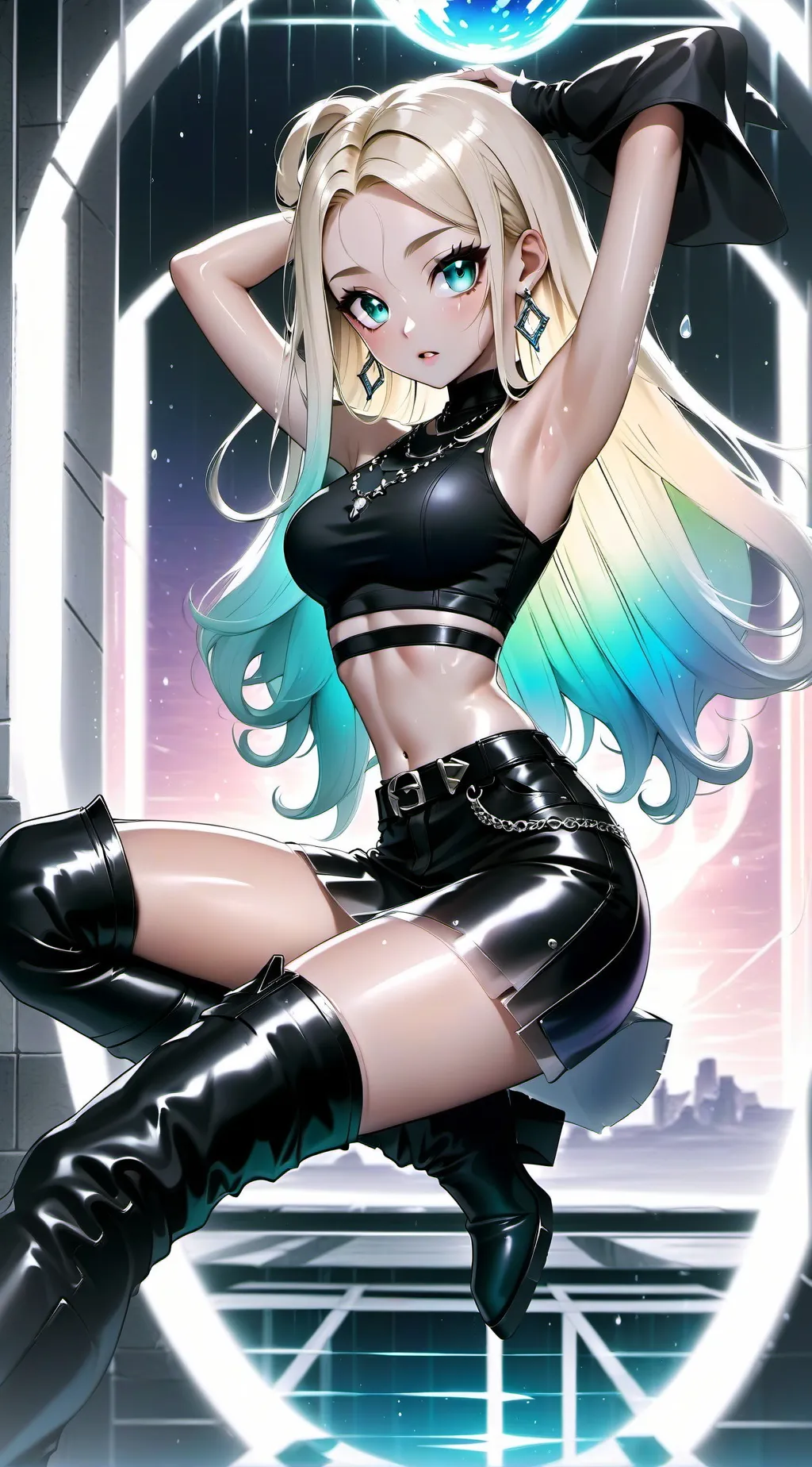 ai character: Leni background