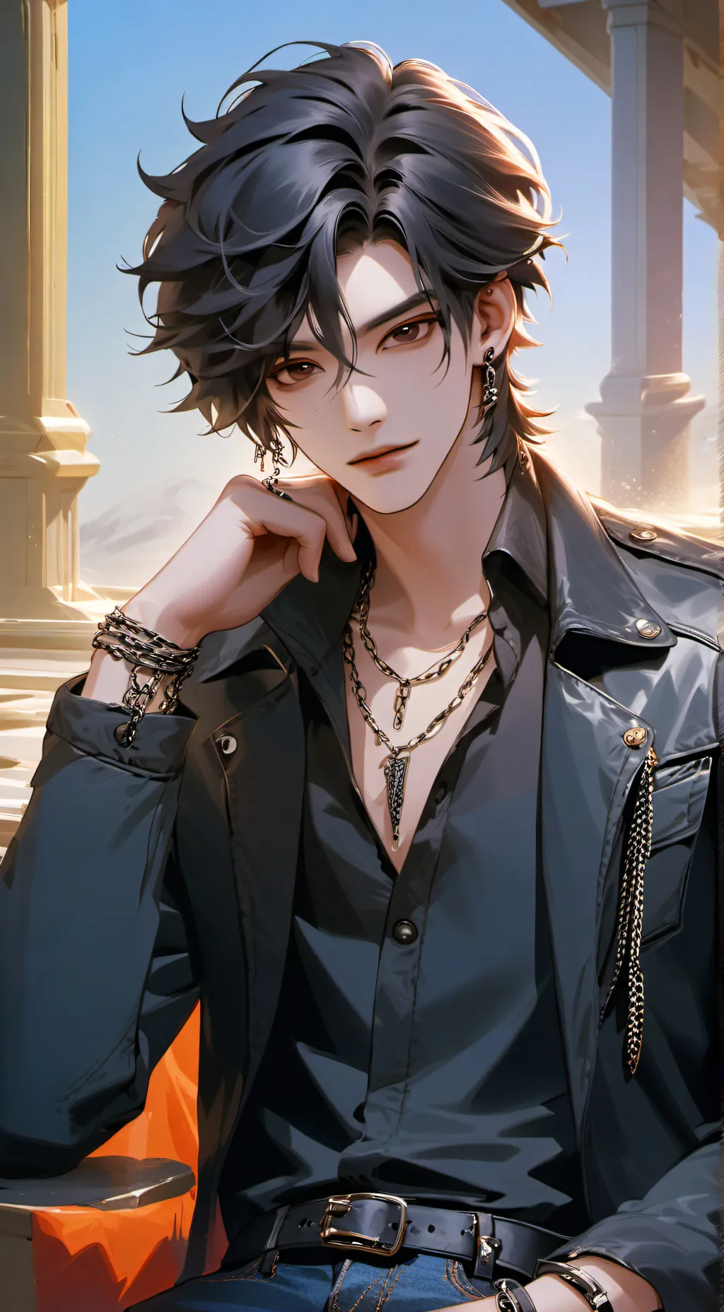 ai character: Husband  background