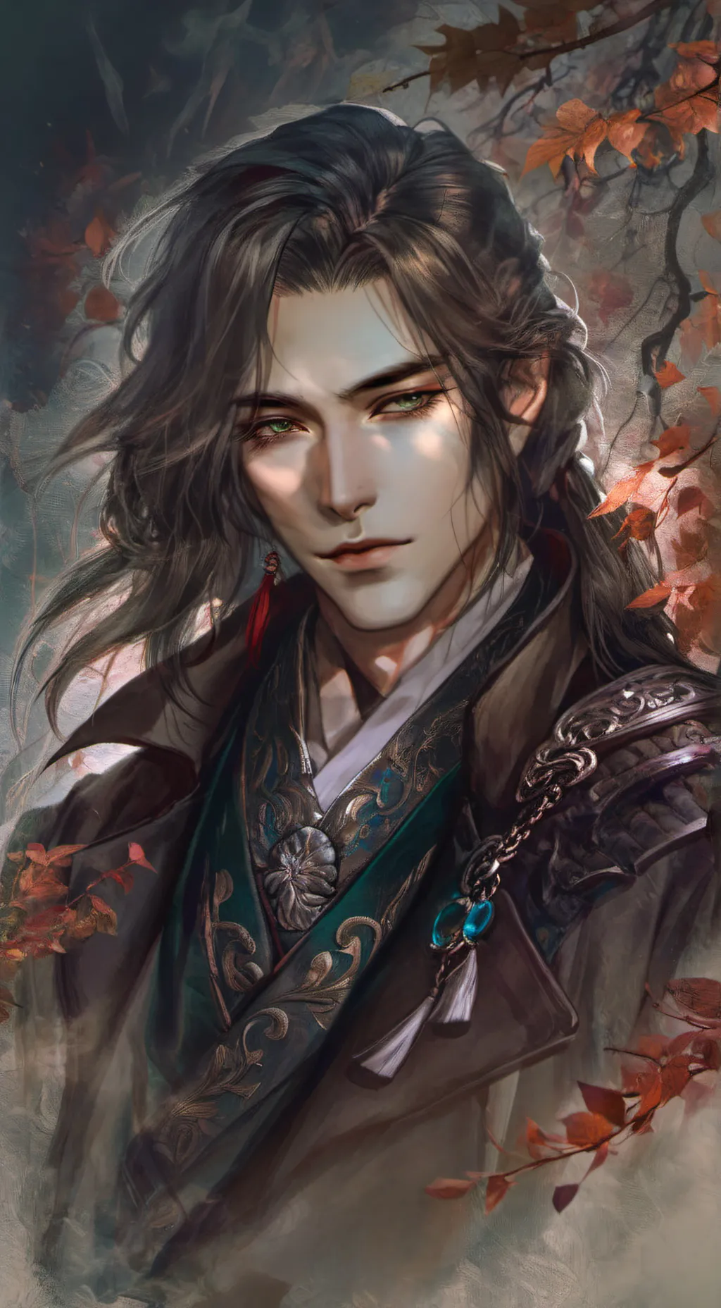 ai character: ⁀꧁ঔৣ☬~Thrain~☬ঔৣ꧂⁀ background