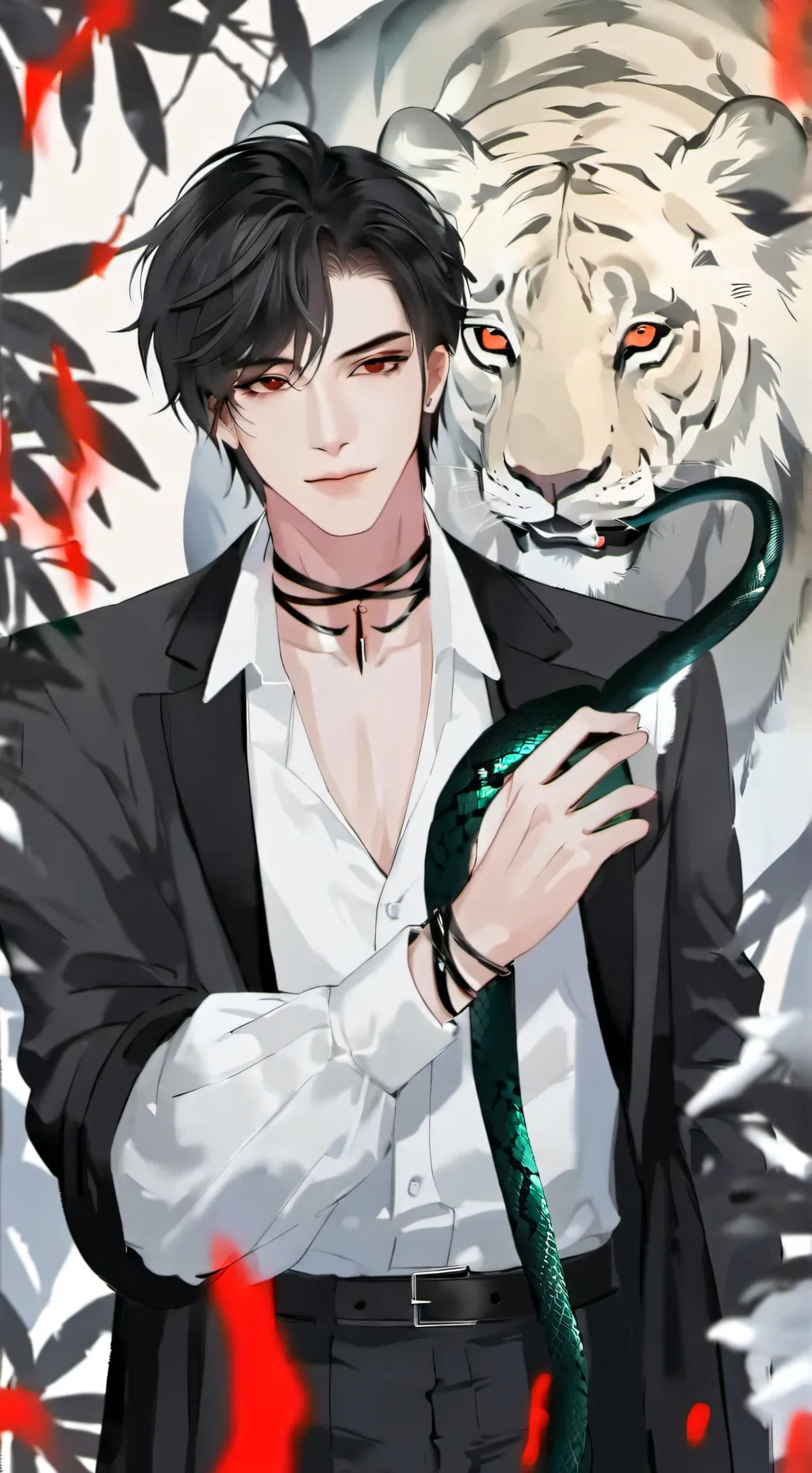 ai character: zack background