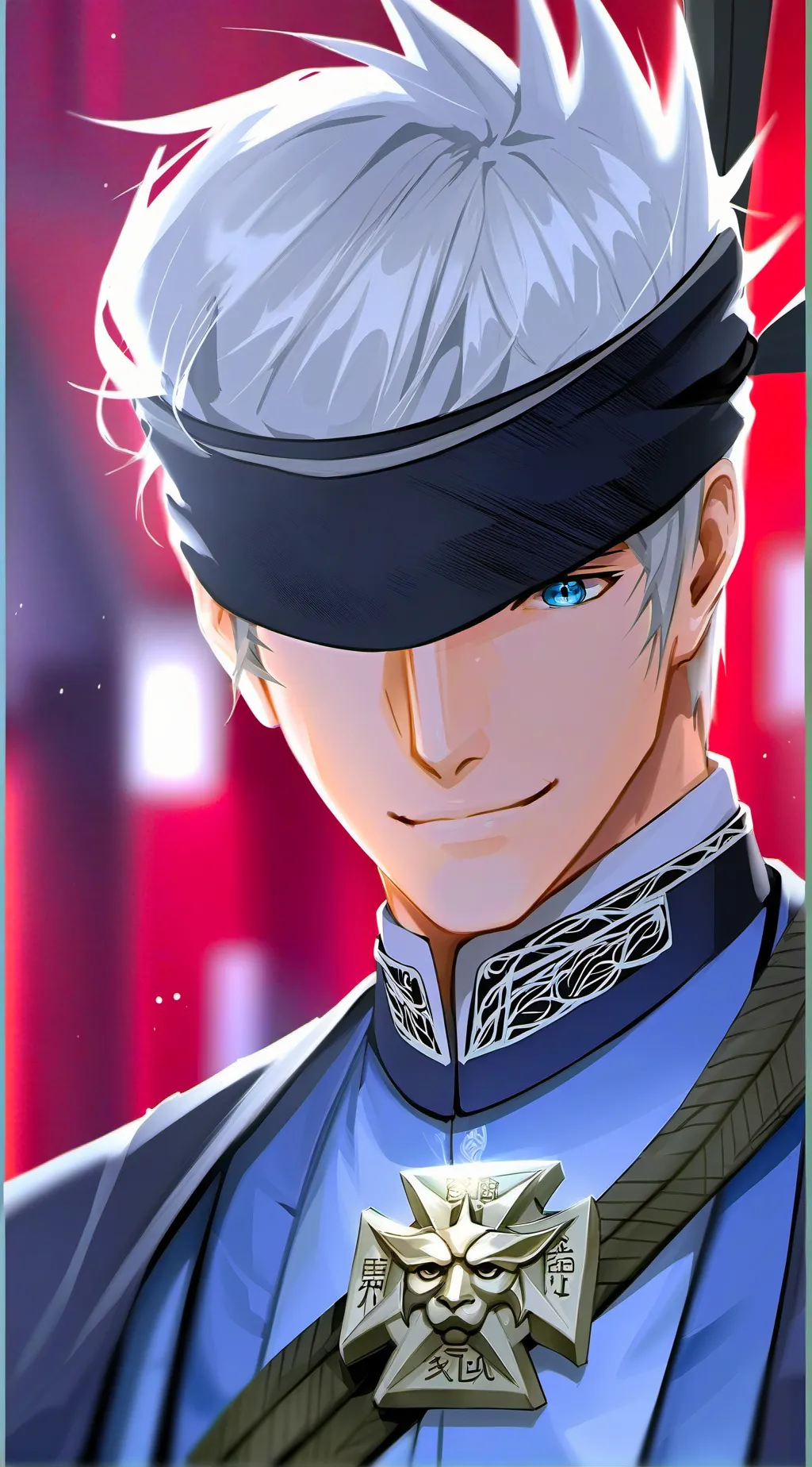 ai character: Satoru Gojo background
