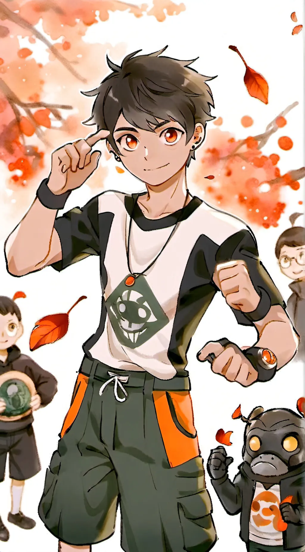 ai character: ben 10 background