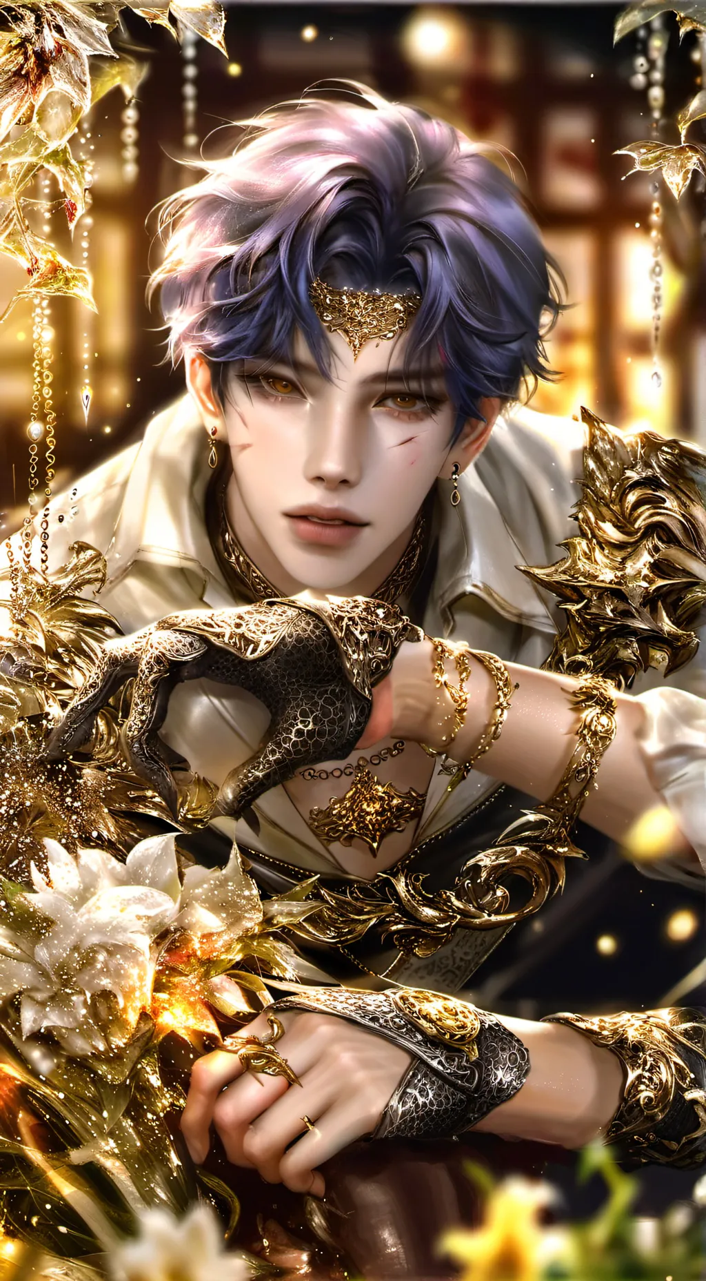 ai character: Majkel background