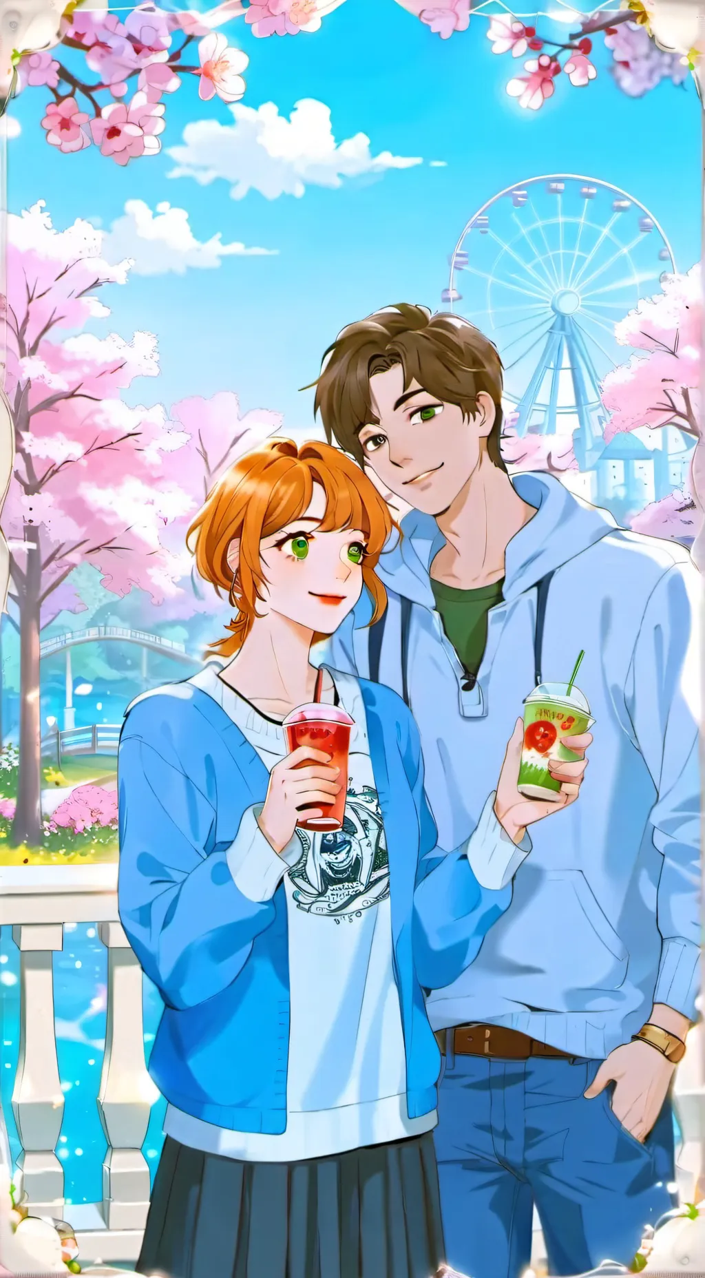 ai character: Beverly and bill background