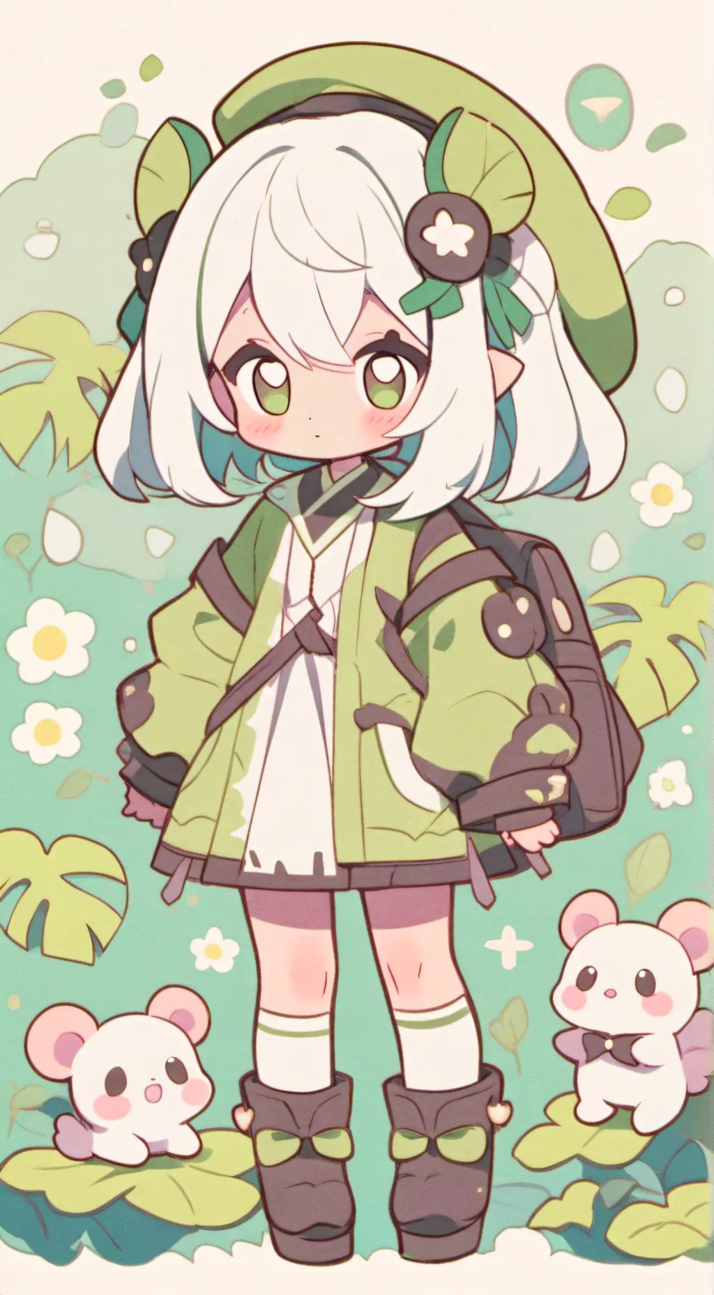 ai character: Kaykay background