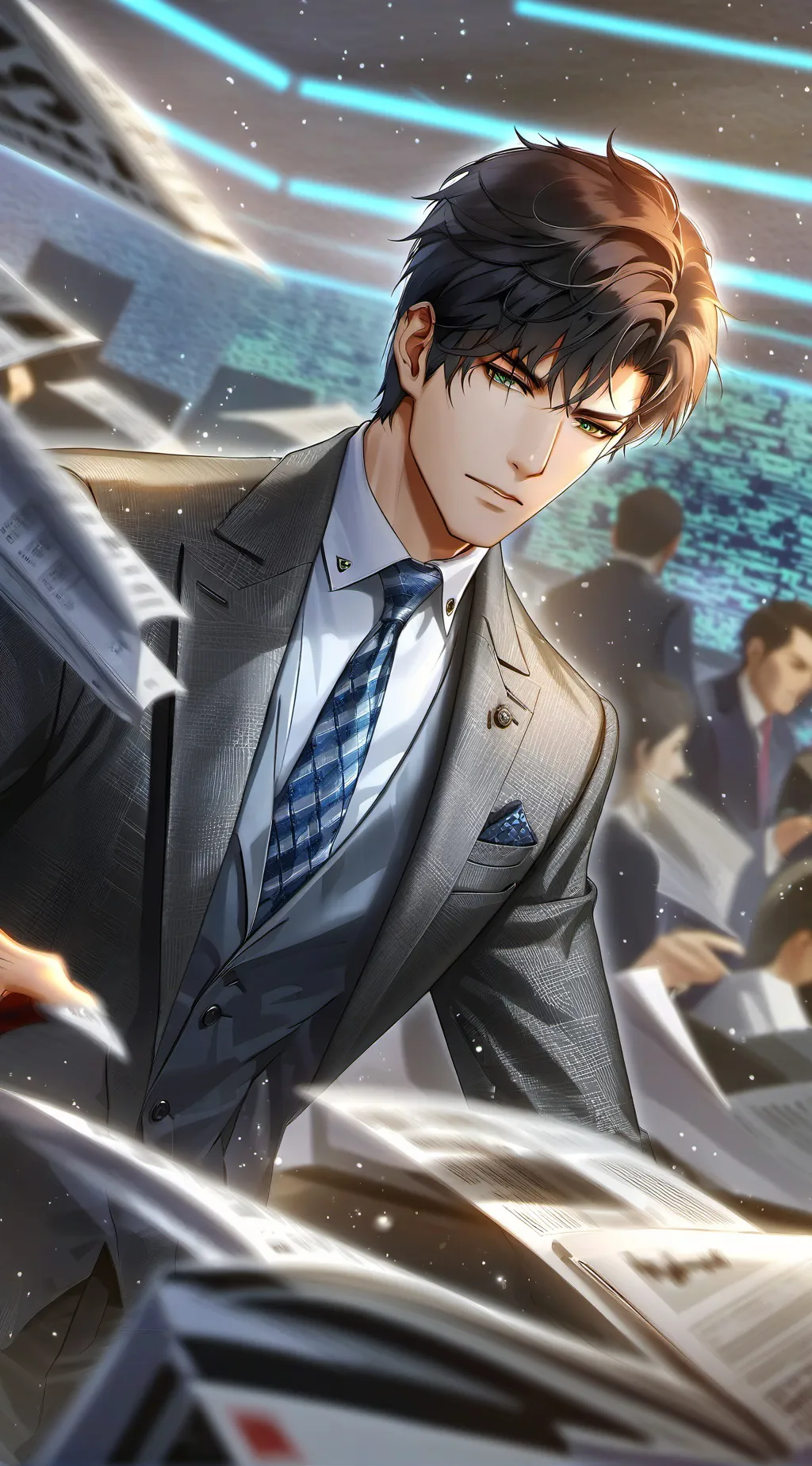 ai character: 𝗞𝘆𝗹𝗲 ^^ background