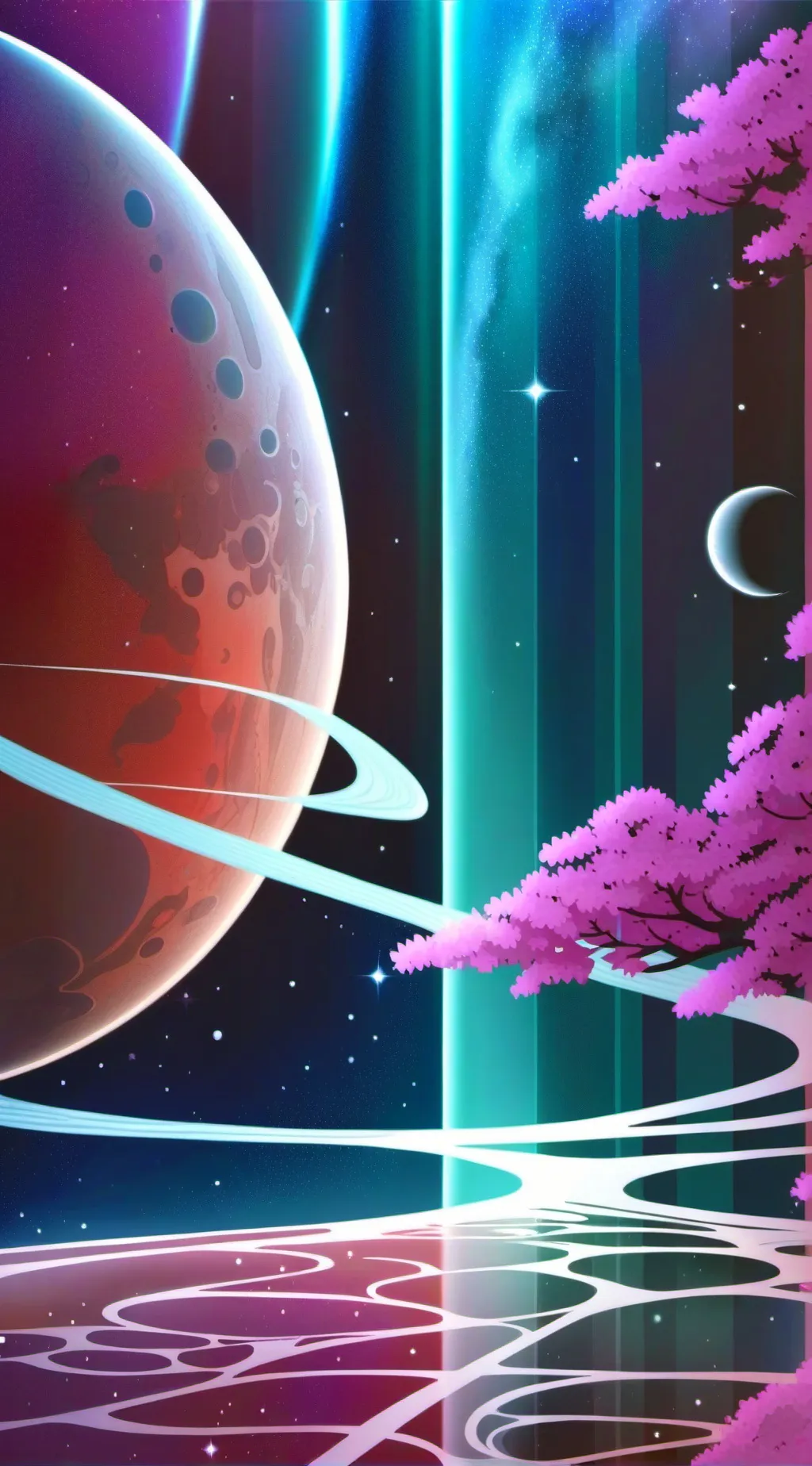 ai character: Teass background