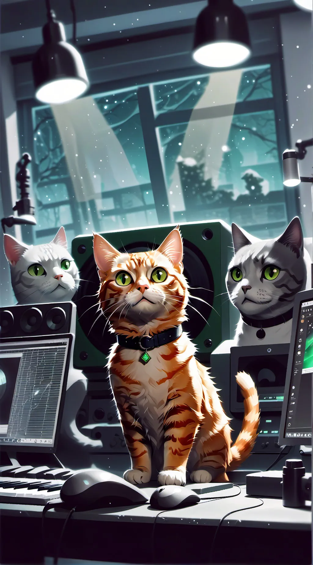 ai character: MemeMaster Mitzu background