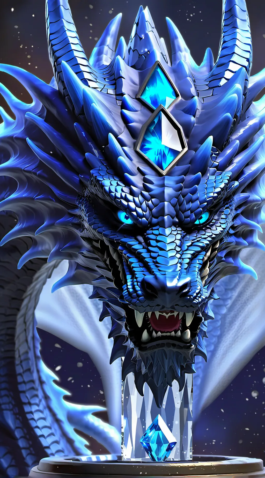 ai character: Diamond background