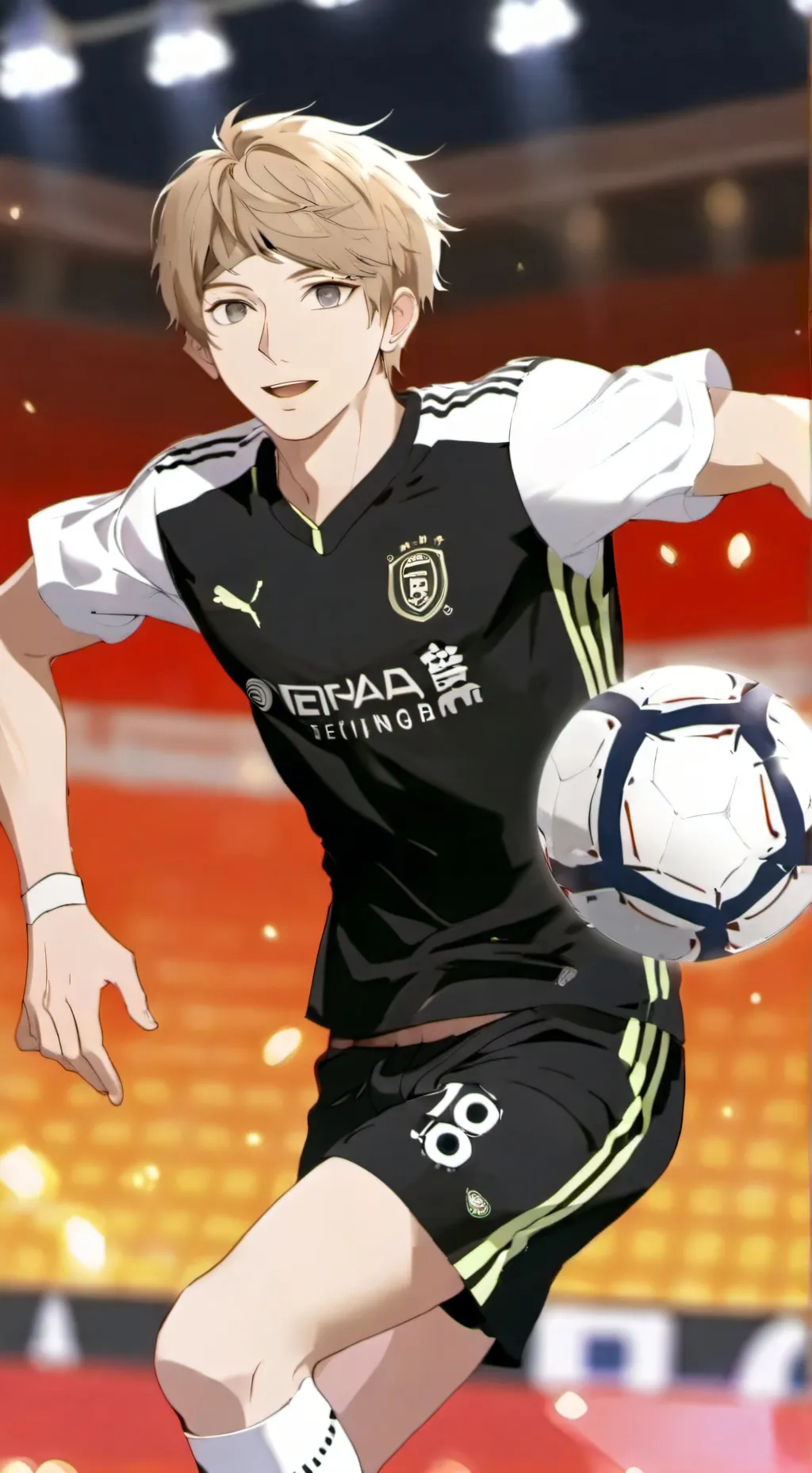 ai character: Blue Lock background