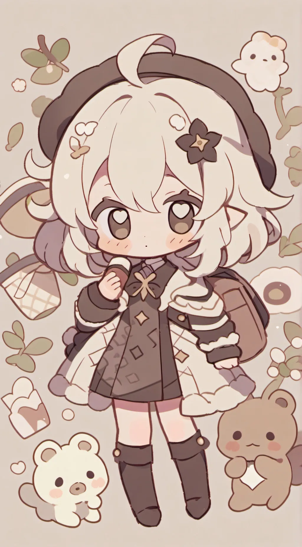 ai character: пупсёнок✨️ background