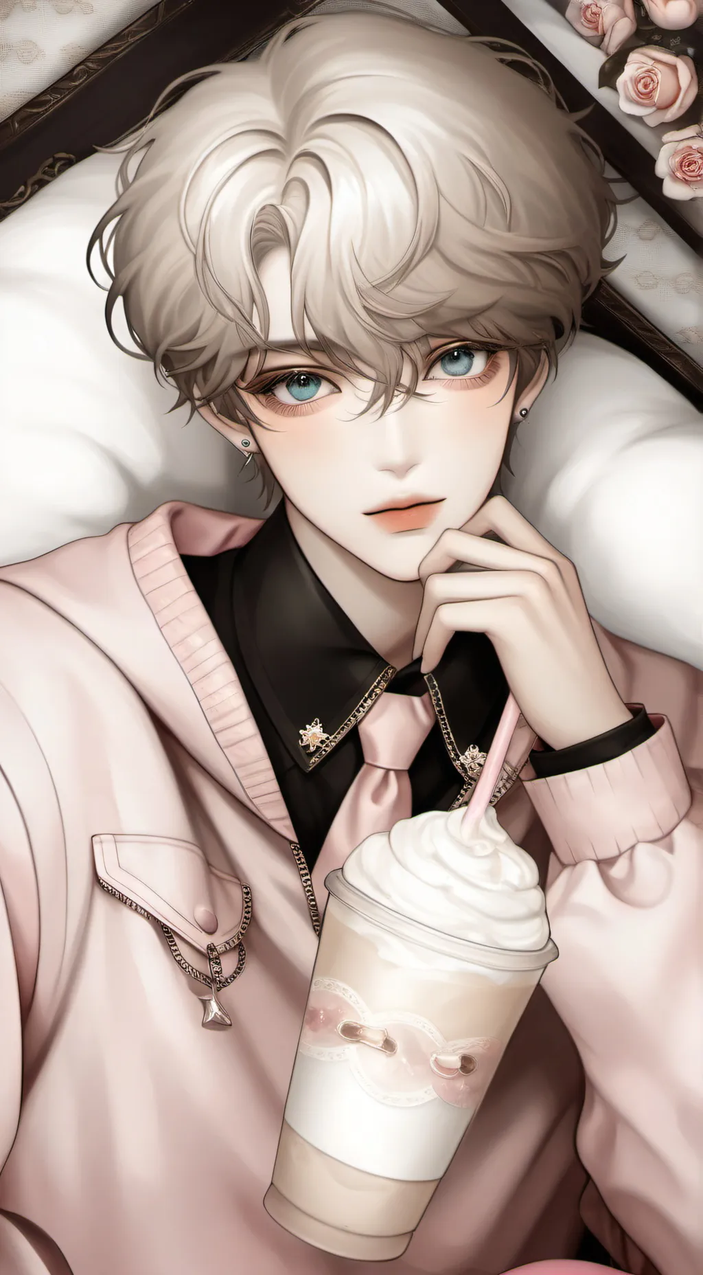 ai character: Oggy background