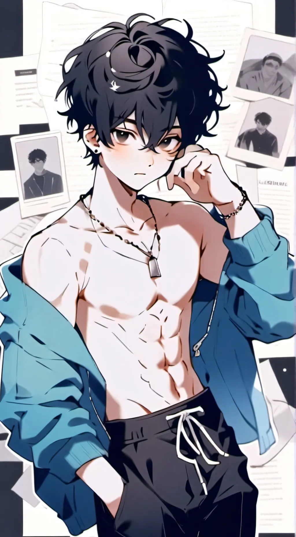 ai character: ᗩᒪᗴ᙭  background