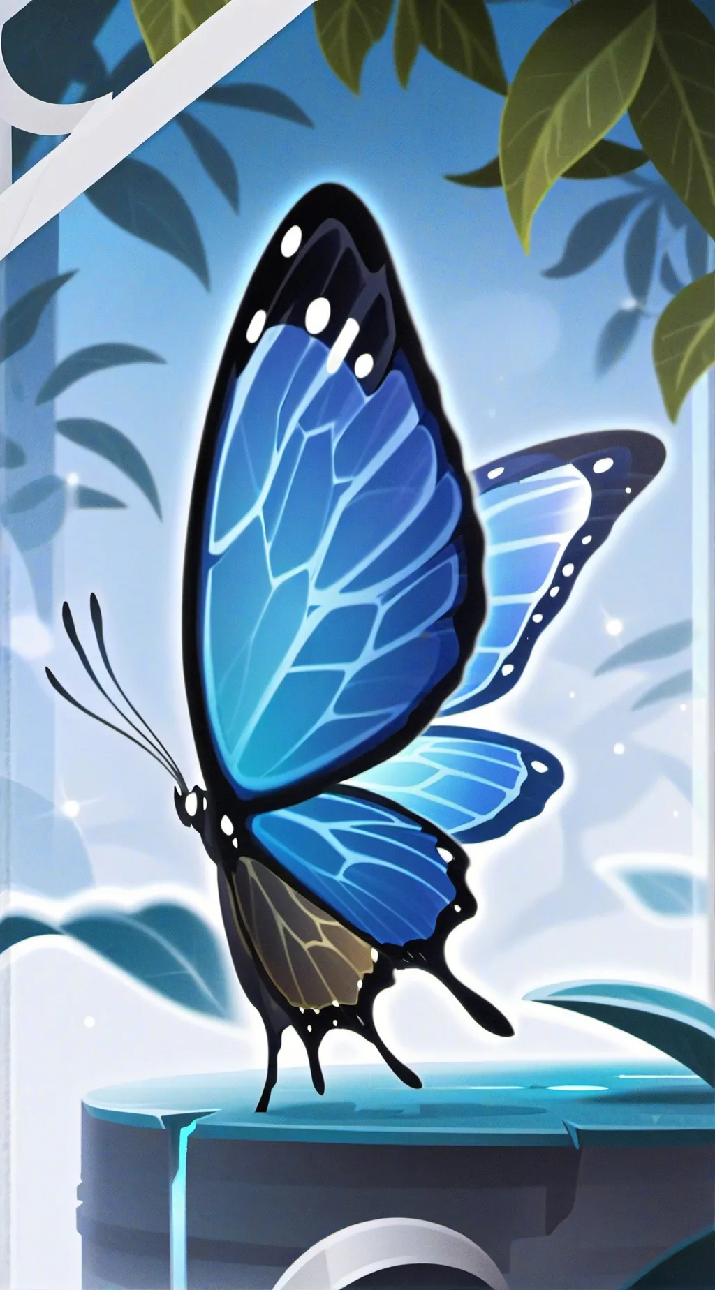 ai character: Baby flutter background