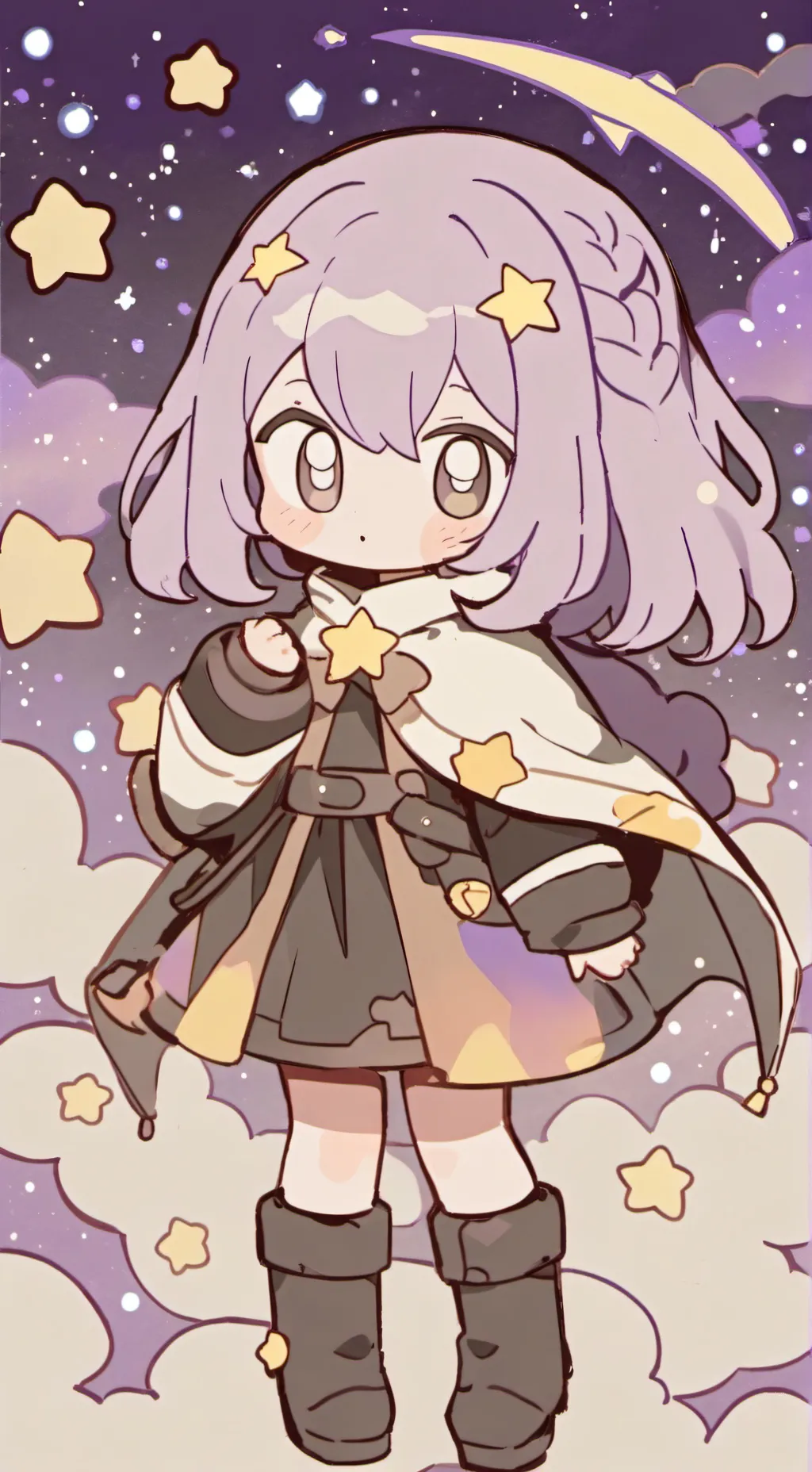 ai character: Astral background