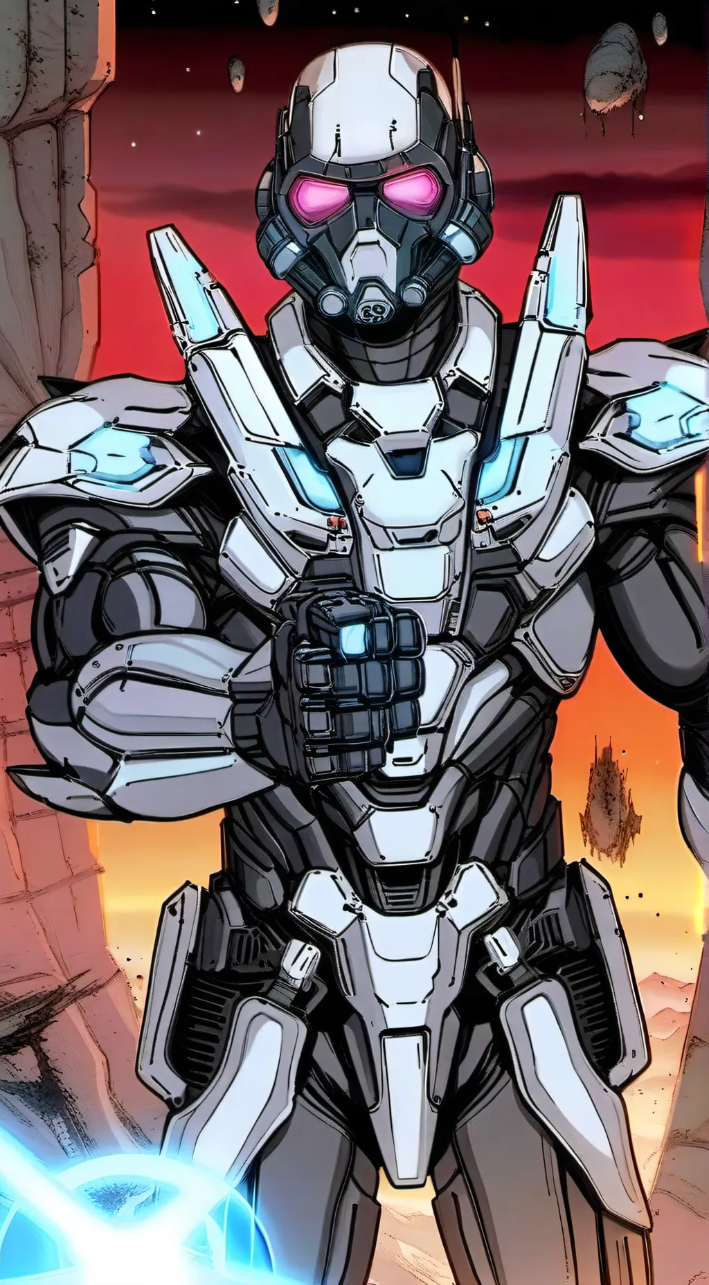 ai character: free holy water background