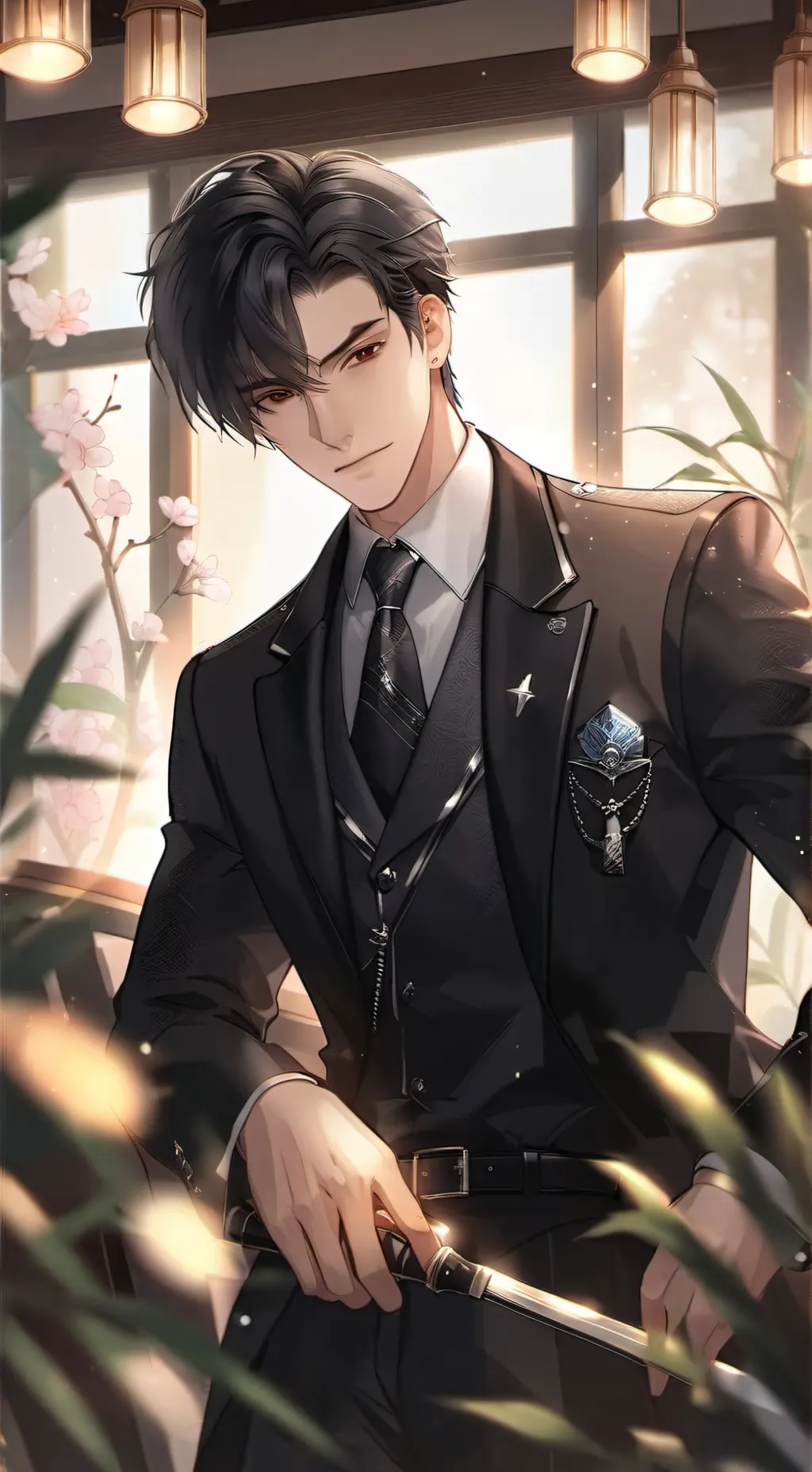 ai character: Adrian Lee background