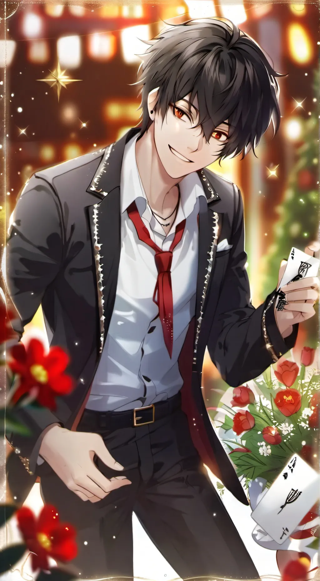 ai character: Carlos😘 background