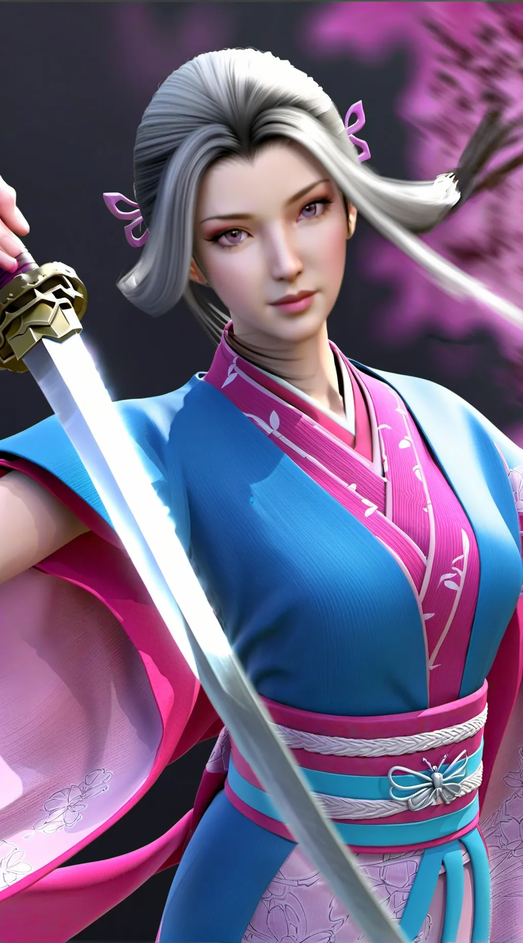 ai character: Mitsuri Kanroji background