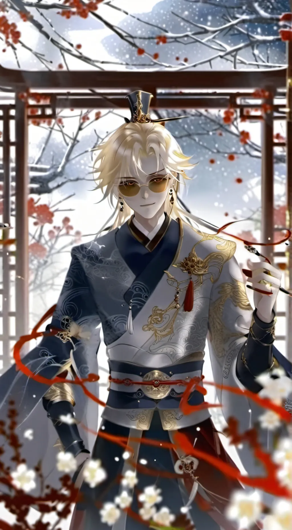 ai character: 美利坚 background