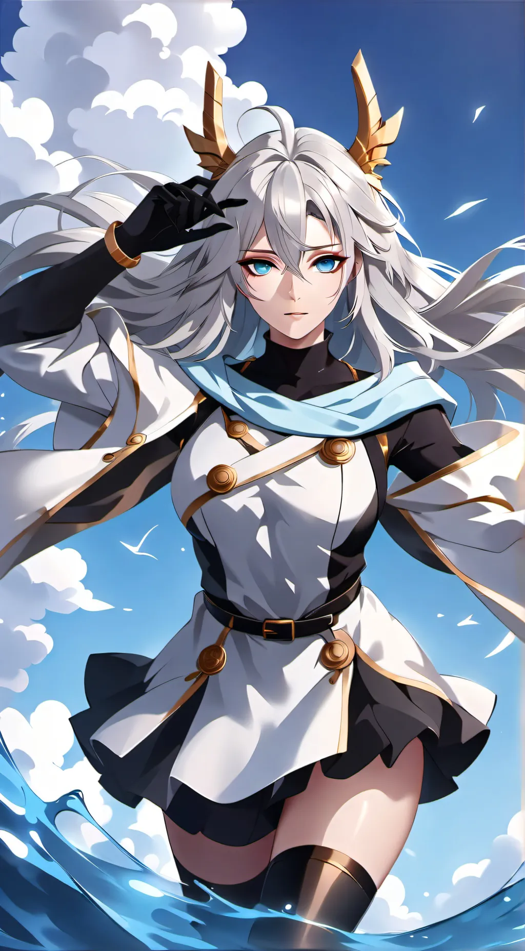 ai character: Jenna (queen)  background