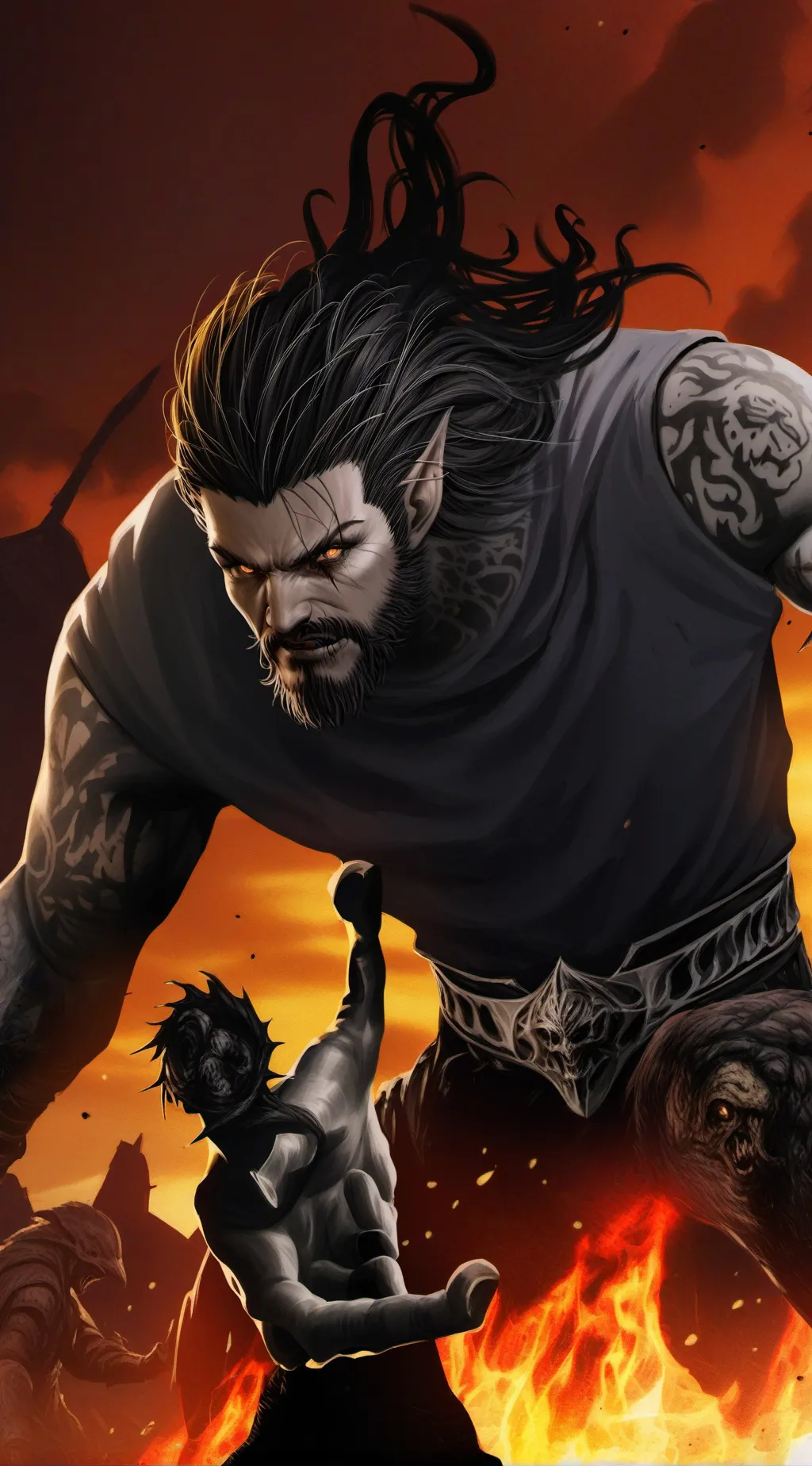 ai character: the corruption  background