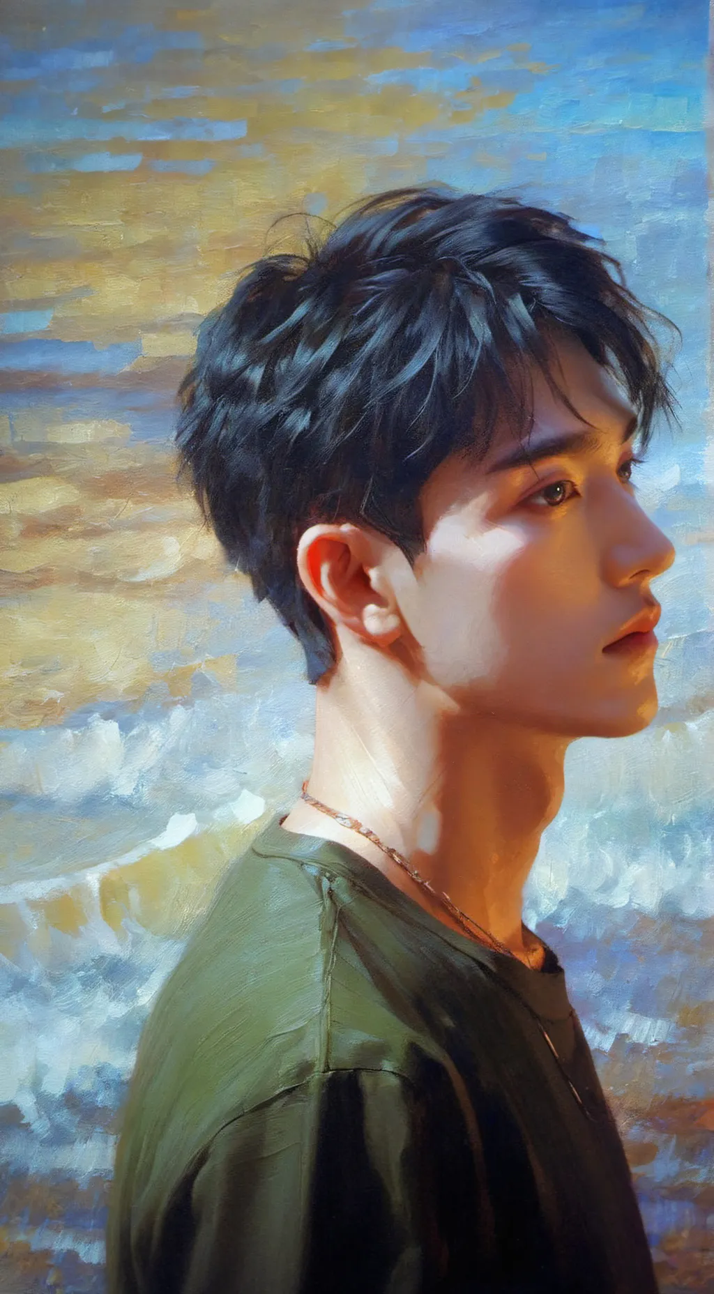 ai character: 😇Zach😇 background