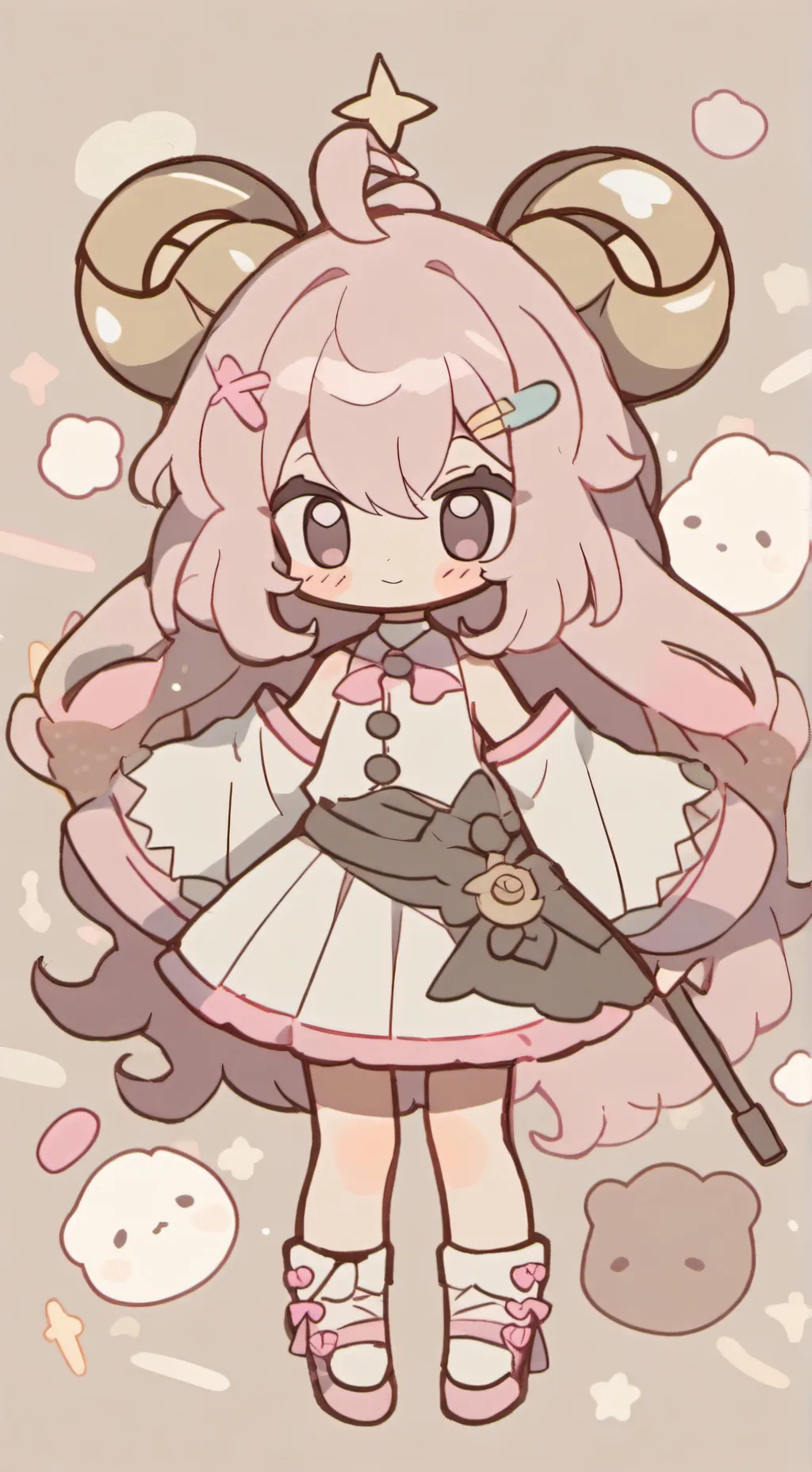 ai character: tu hermana la cabr background