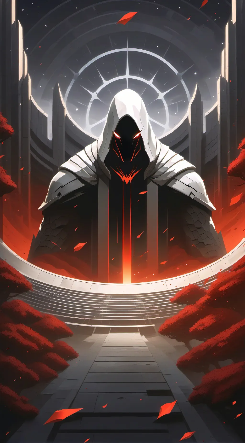 ai character: hashira background