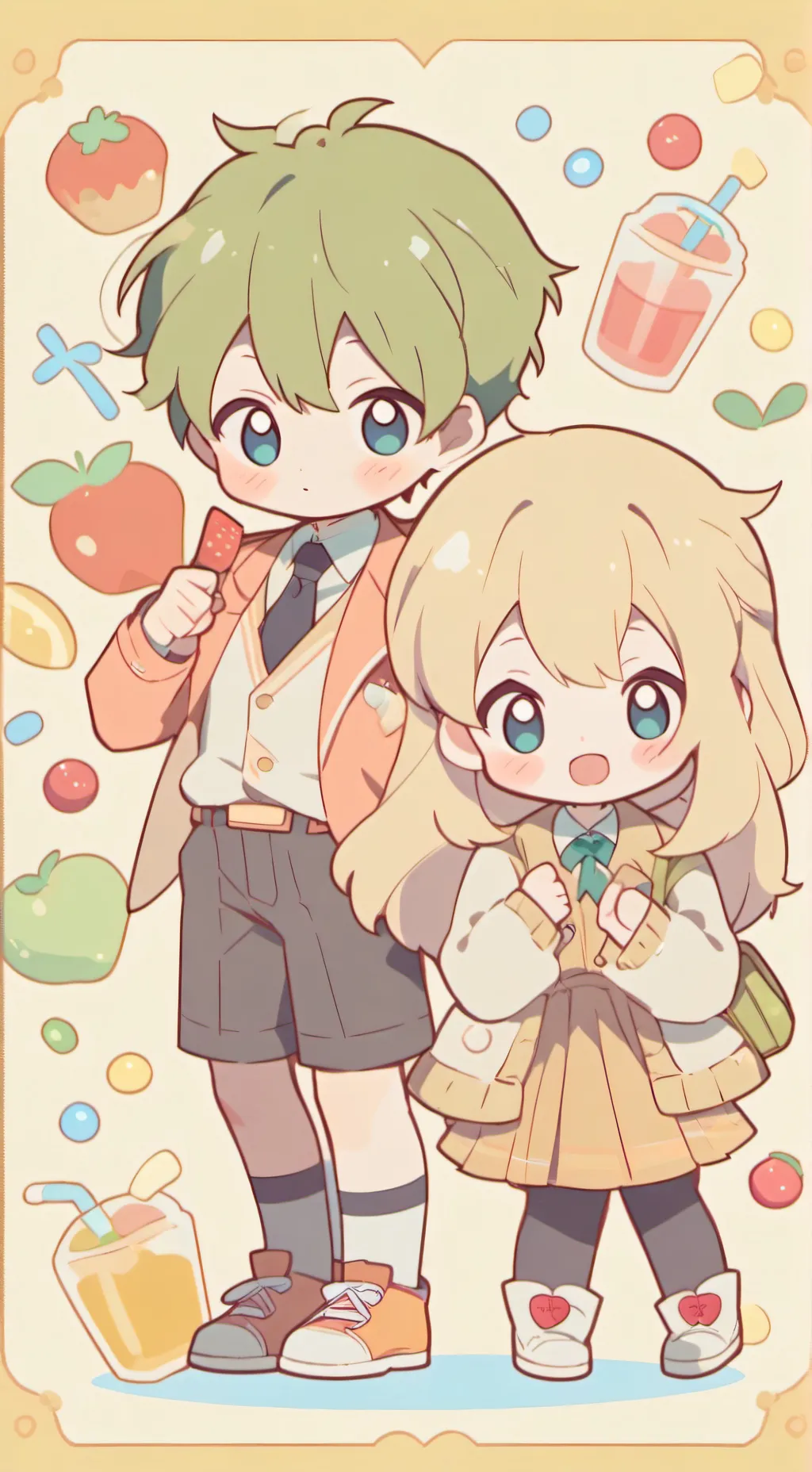 ai character: Egg Kevins House! background