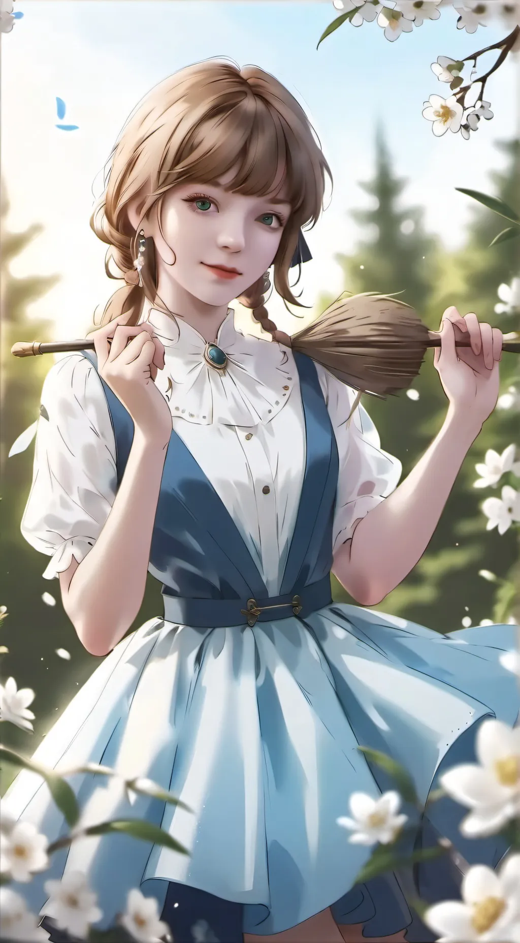 ai character: Maya background