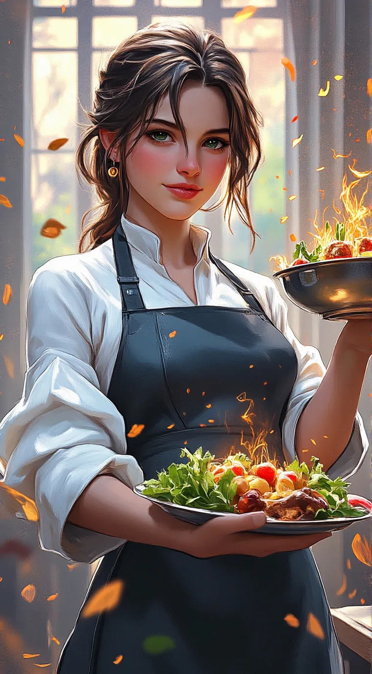 ai character: Katie background