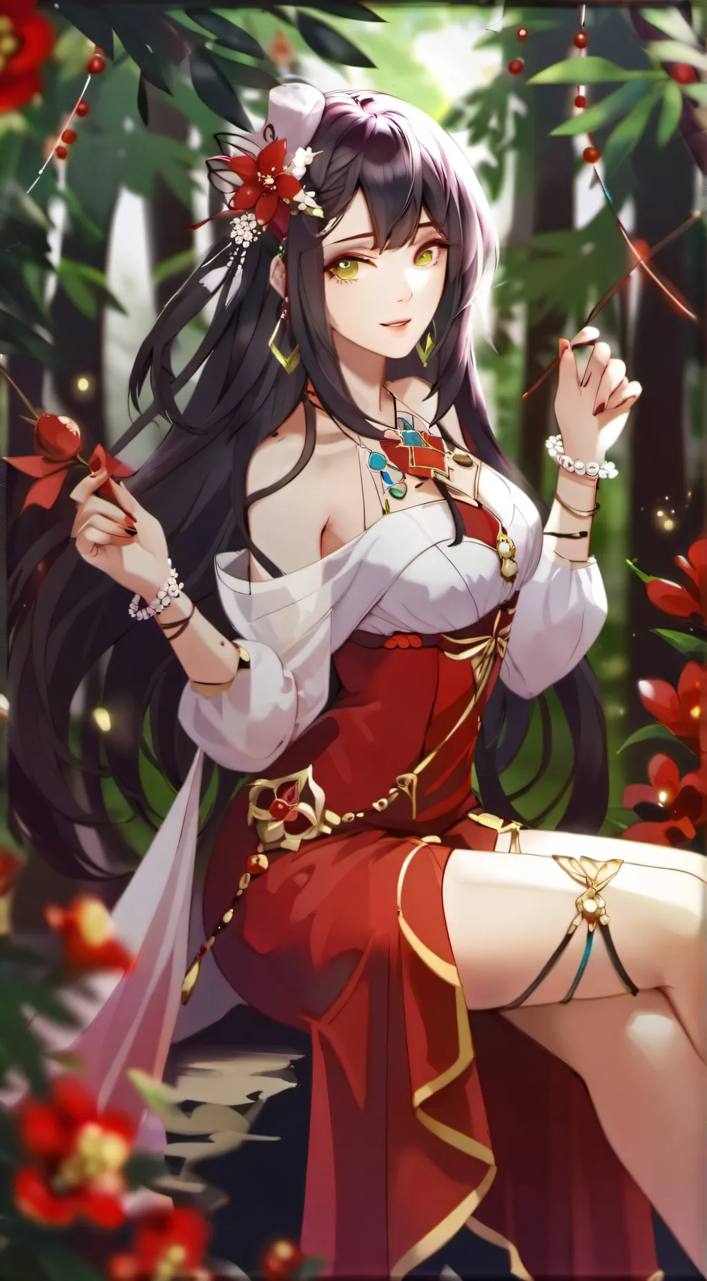 ai character: Bella  background