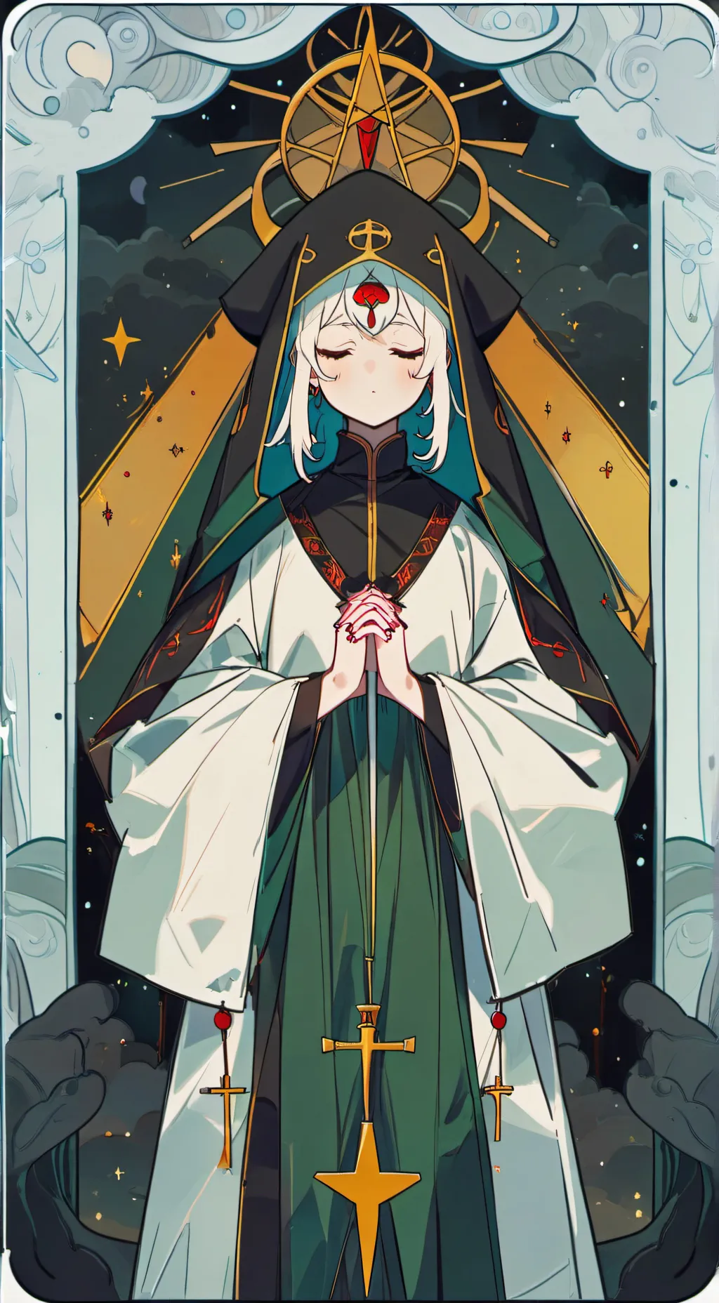 ai character: démon background