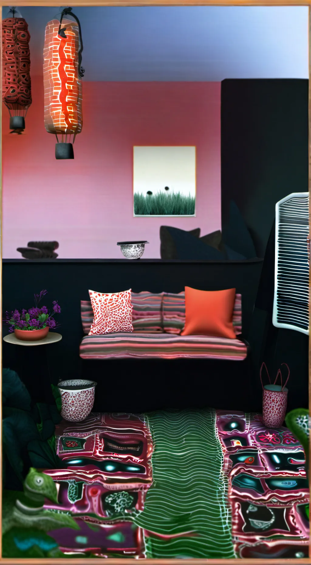 ai character: Stranger things background