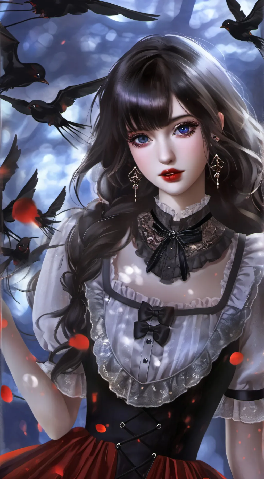 ai character: 😈🔥Wuki🔥😈 background