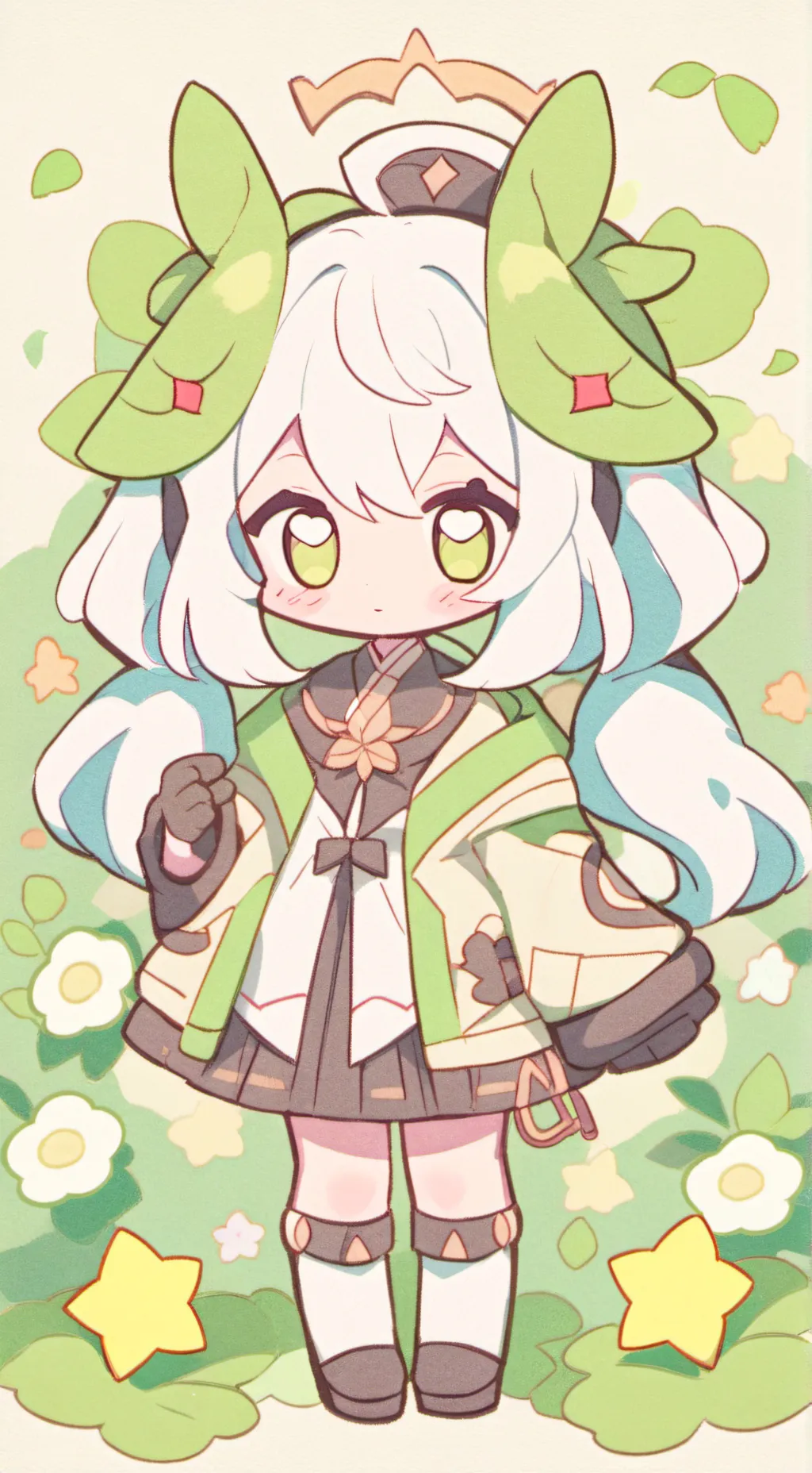 ai character: мики background