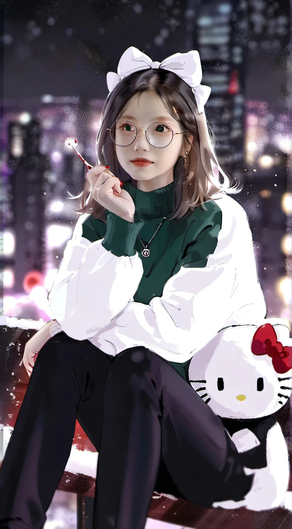 ai character: Mia background