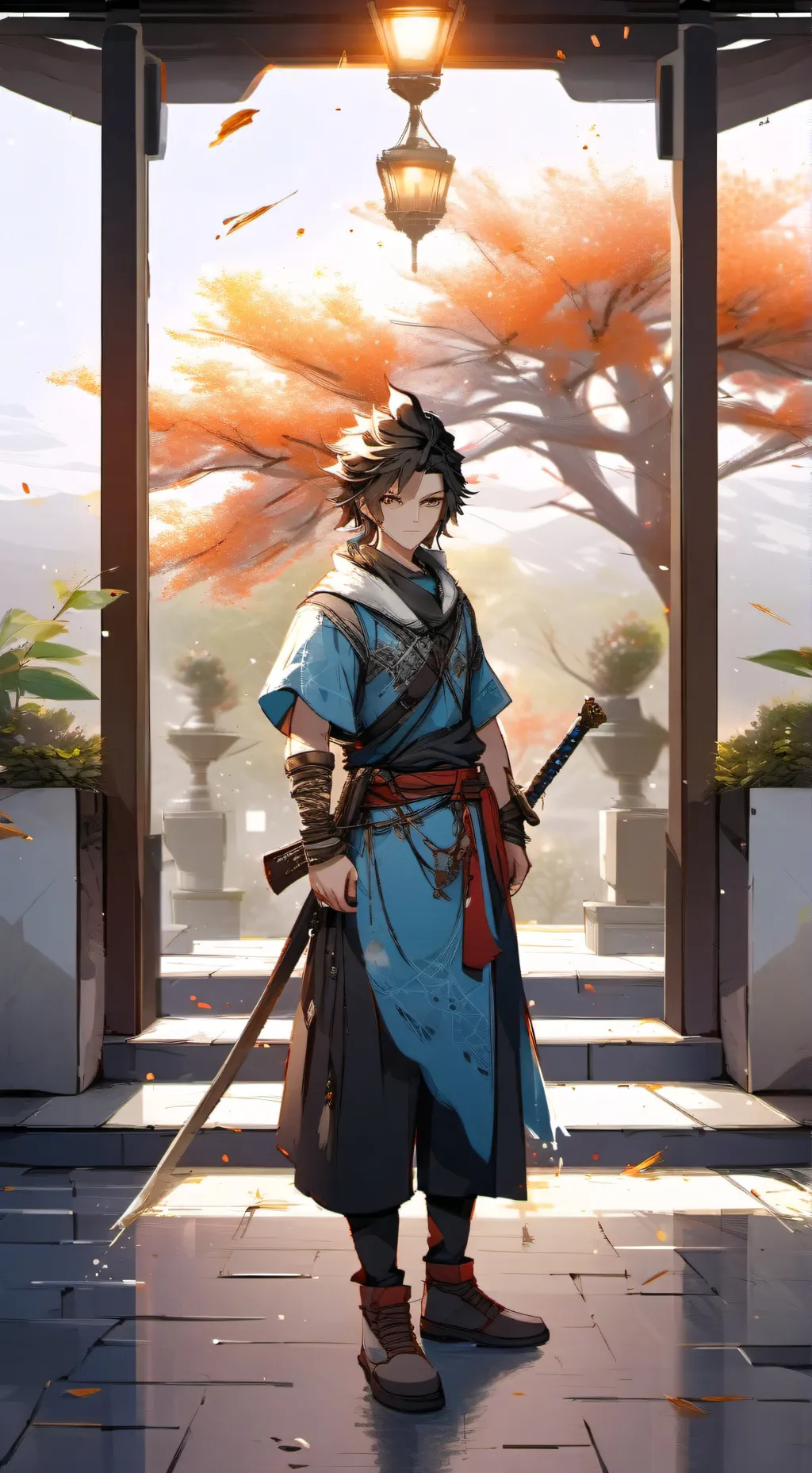 ai character: lockdown background