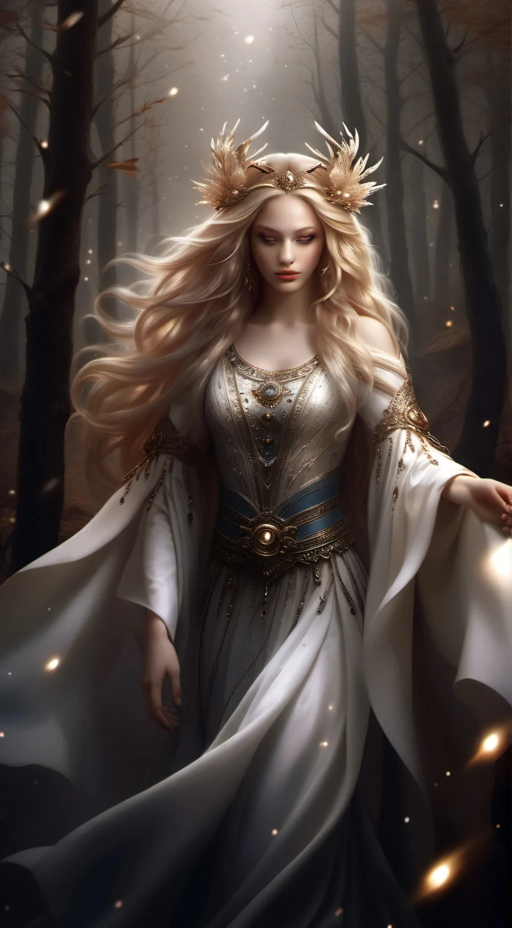 ai character: angel ana background