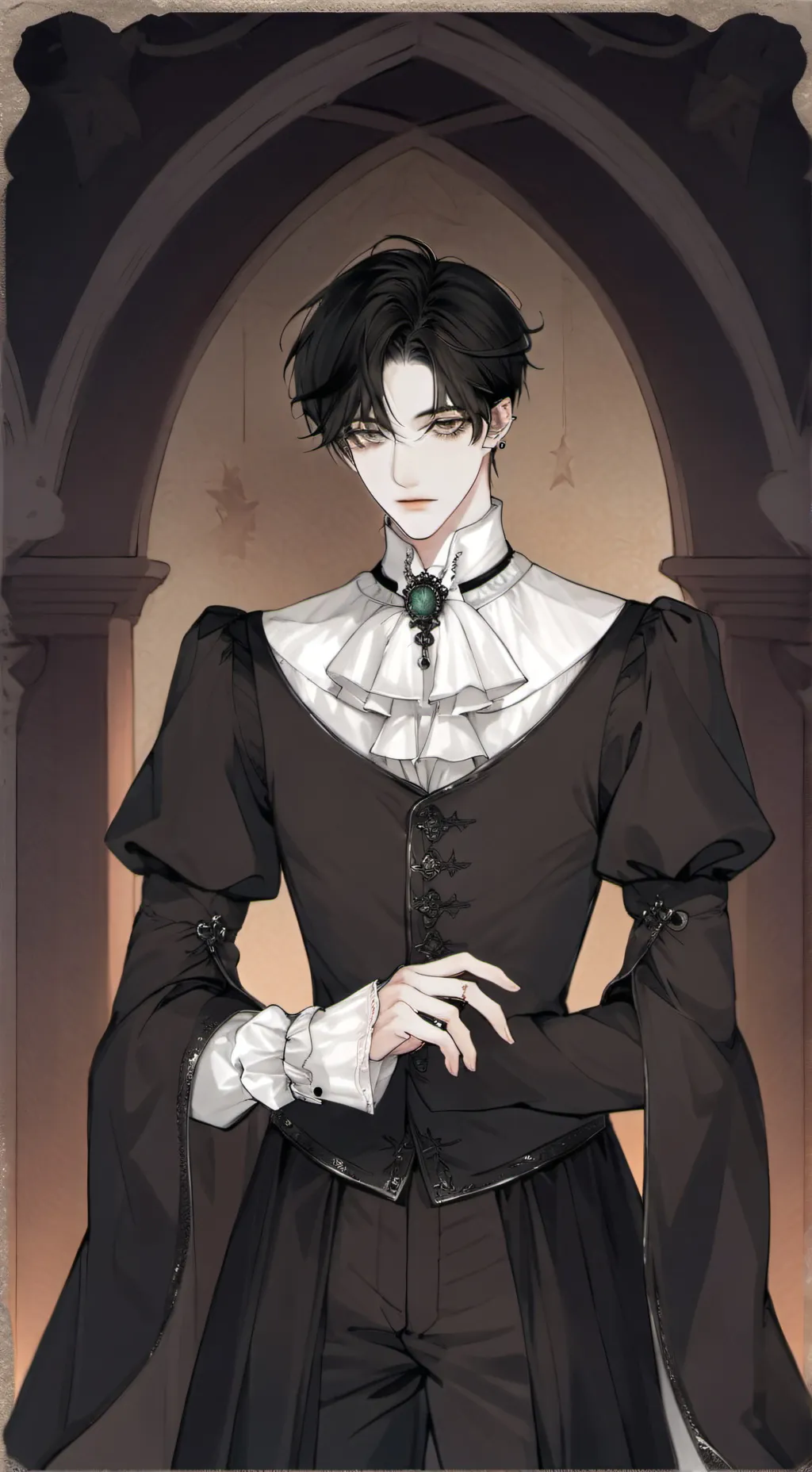 ai character: hanzen background