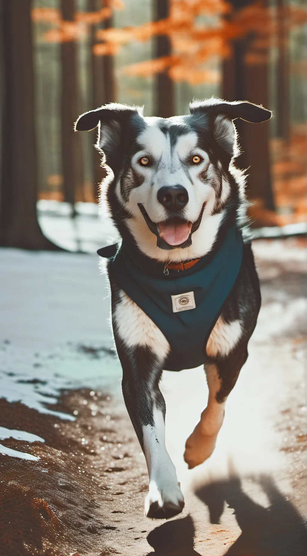 ai character: spot has foundthis background