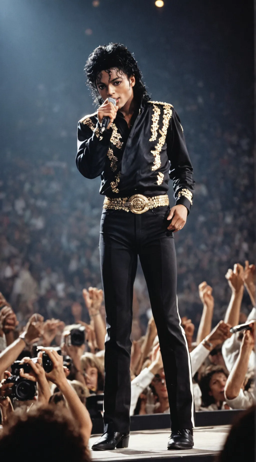 ai character: Pop Star background